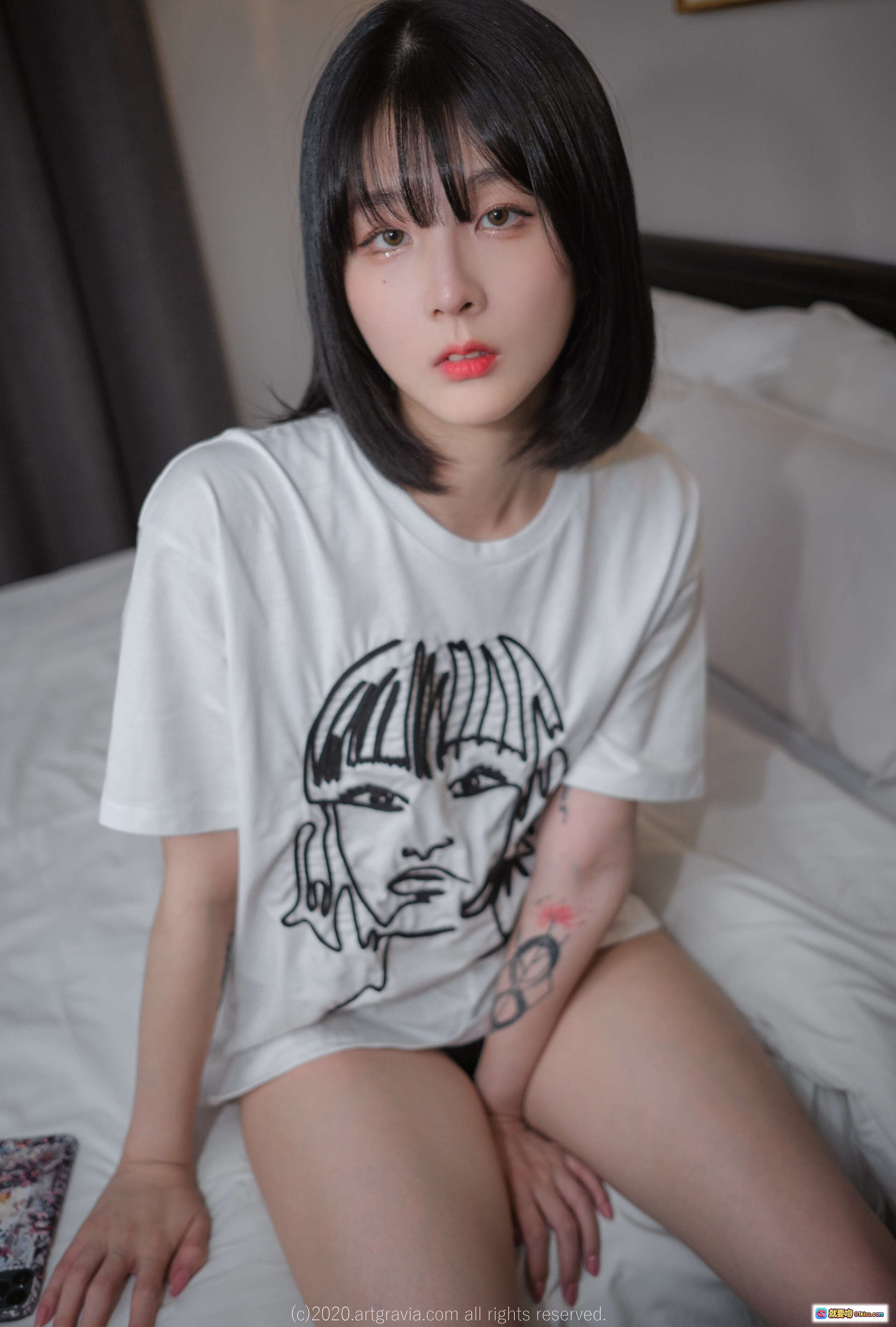 图片[9] - 韩国妹子Isabella ARTGRAVIA_VOL181 美臀私房写真 床上性感姿态 自然光拍摄 高清艺术摄影 - 就要吻