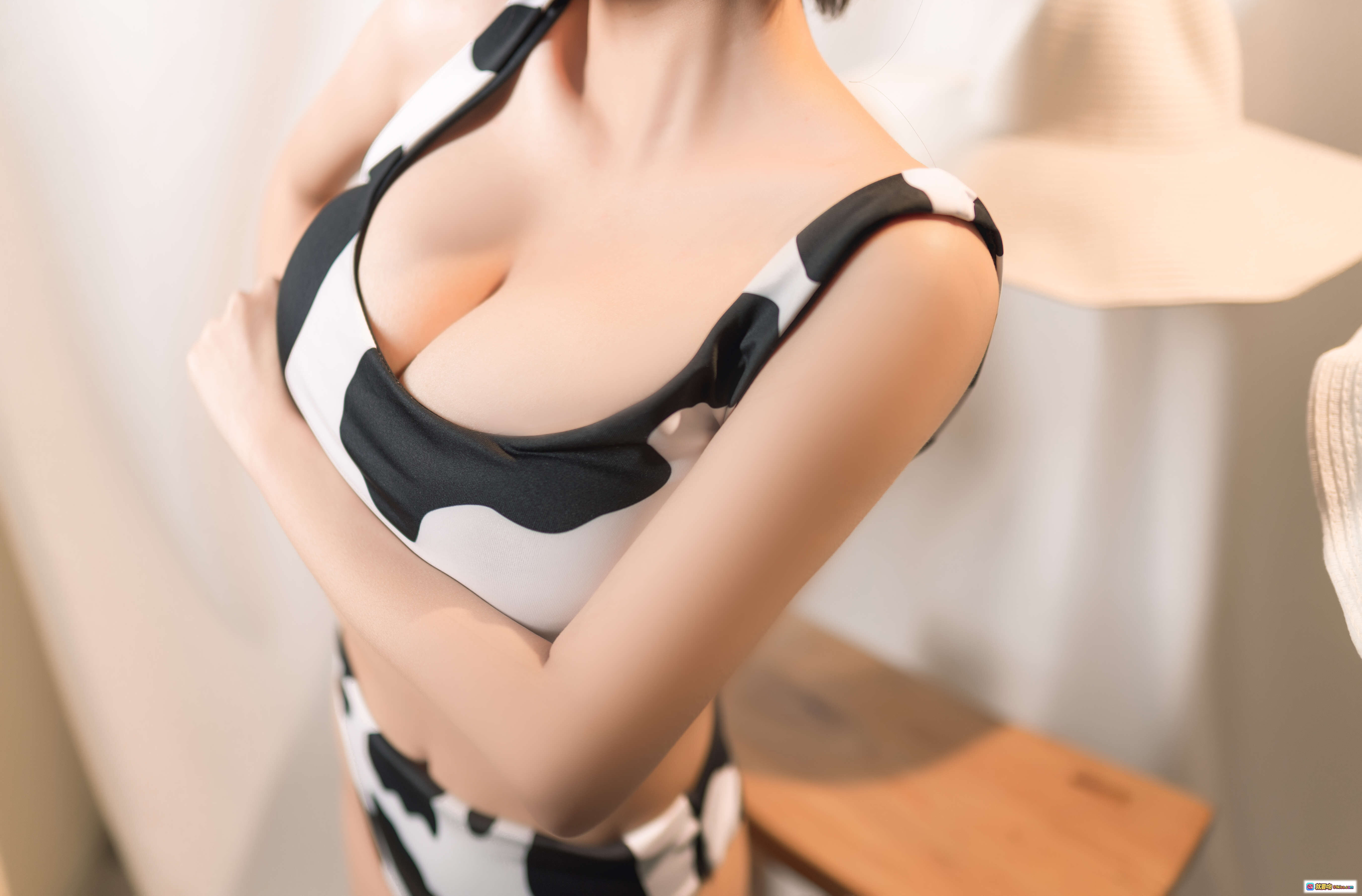 图片[7] - 蠢沫沫NO.082花花牛写真 | 黑白奶牛纹比基尼性感私房照 40P高清图集 - 就要吻