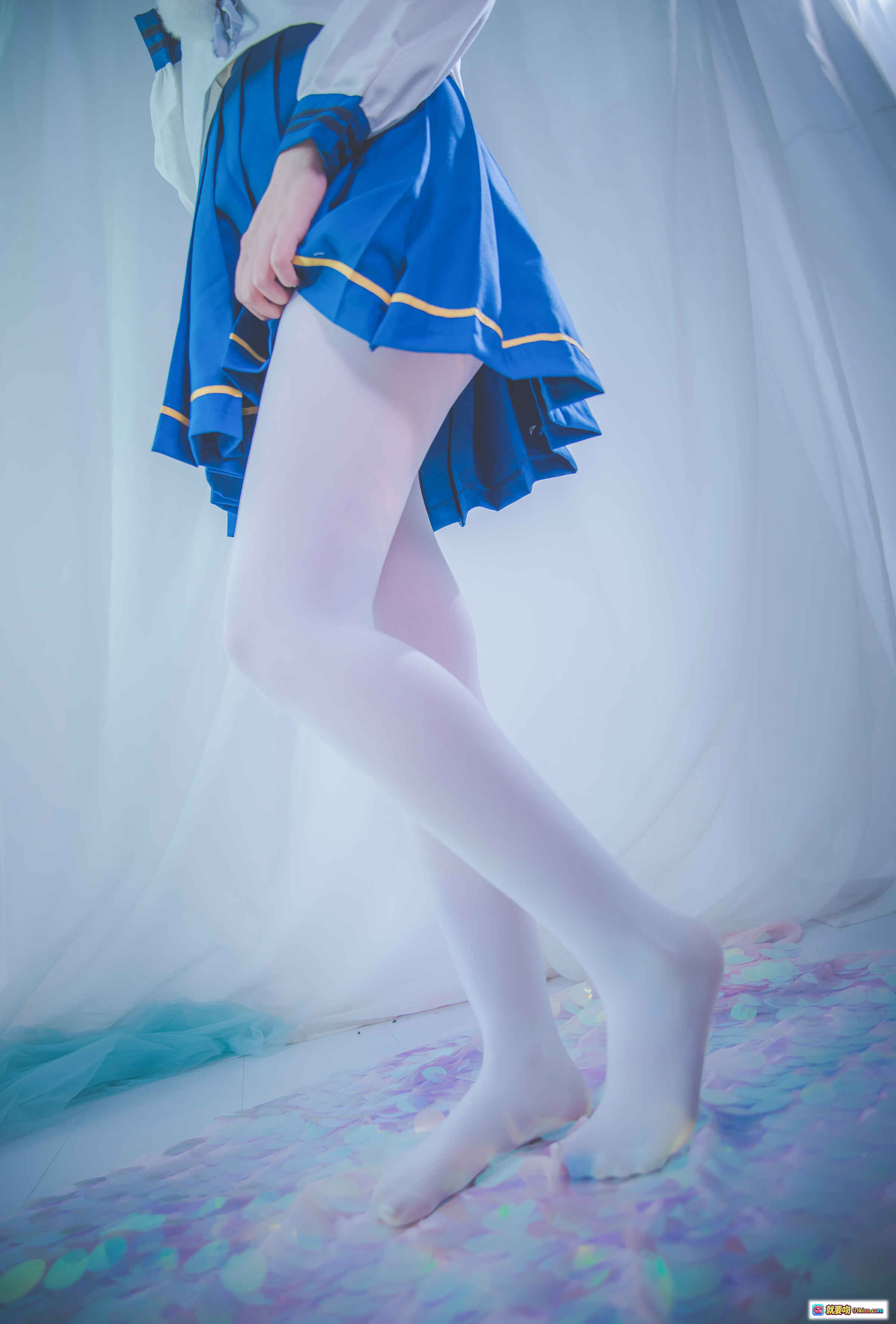 图片[8] - 二佐Nisa NO.056 水手服写真 白丝美腿 闪耀光斑 蓝白制服 甜美少女风 高清17P 155MB - 就要吻