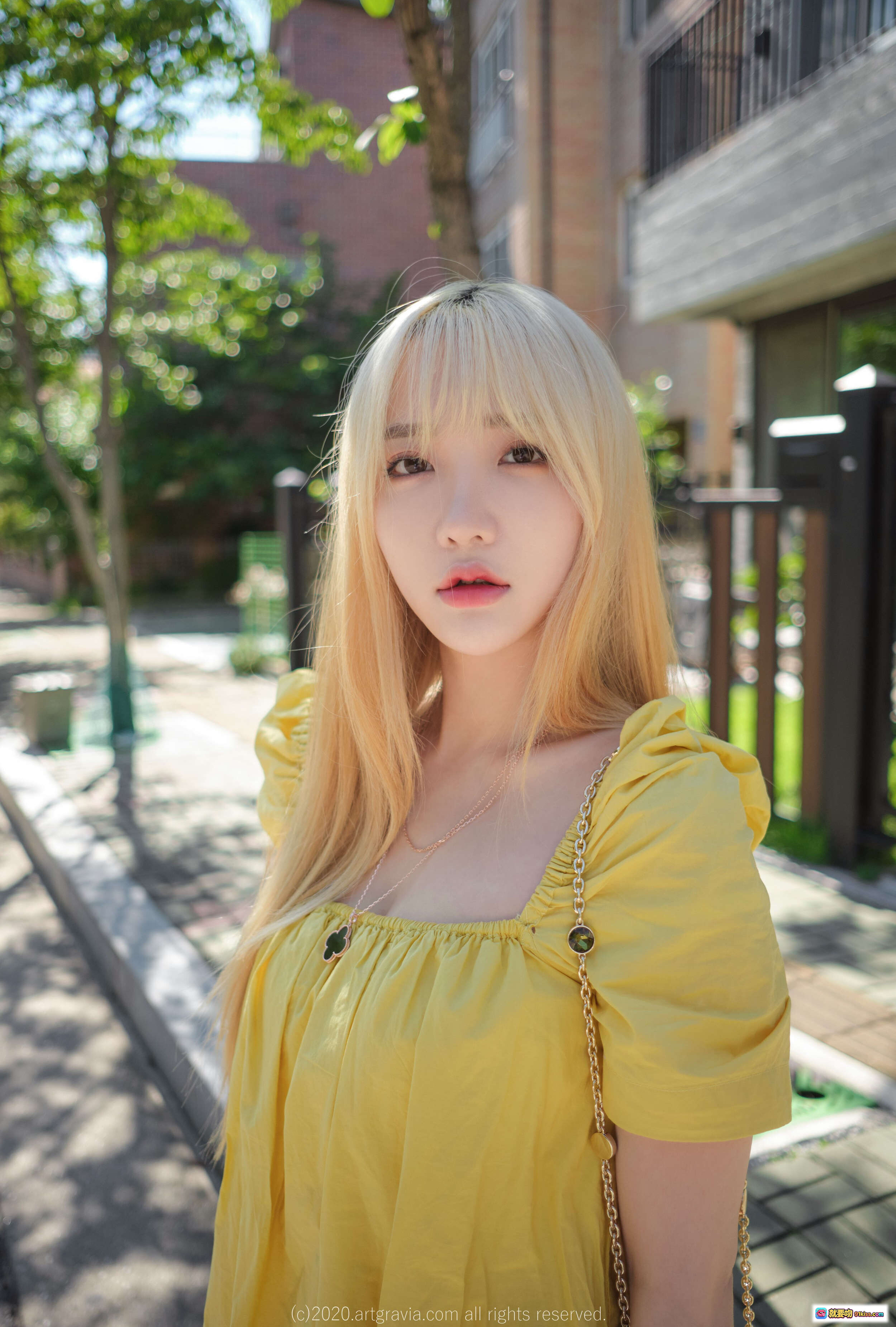 图片[5] - 孫樂樂002 ARTGRAVIA_VOL173 黑色蕾絲內衣 項圈手銬腳鐐 情趣寫真 床上誘惑造型 粉黑配色 精緻蝴蝶結 美腿特寫 私房攝影 - 就要吻