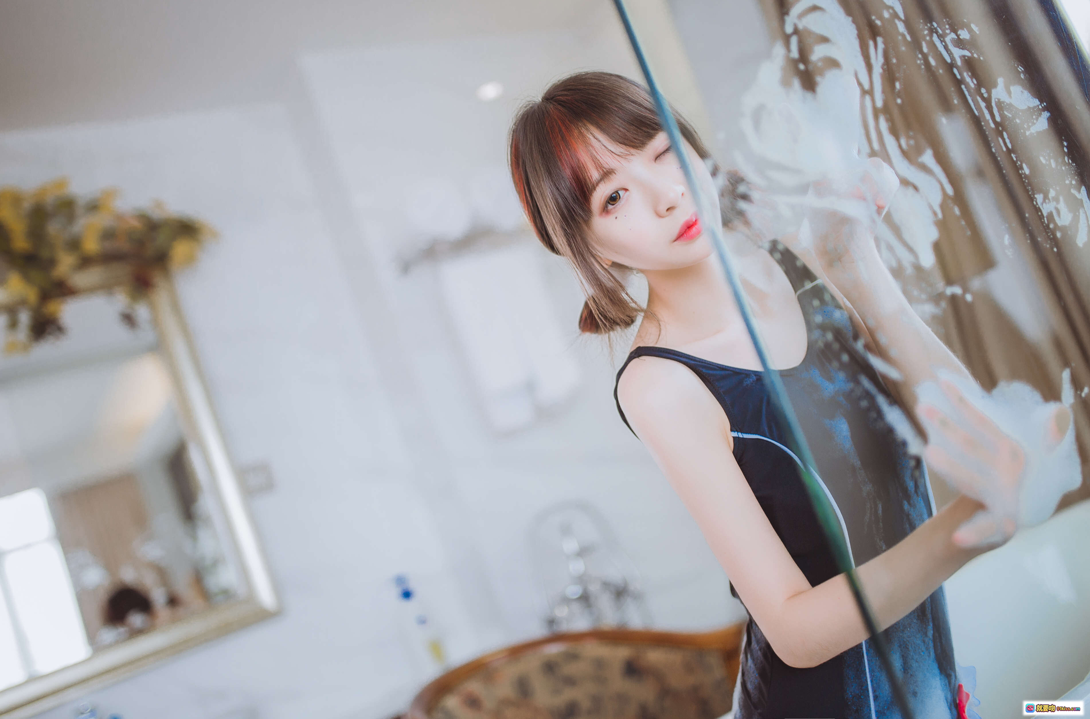 图片[6] - 疯猫ss NO.052 死库水写真 33P高清美腿浴缸泡沫特写 甜美少女私房摄影 - 就要吻