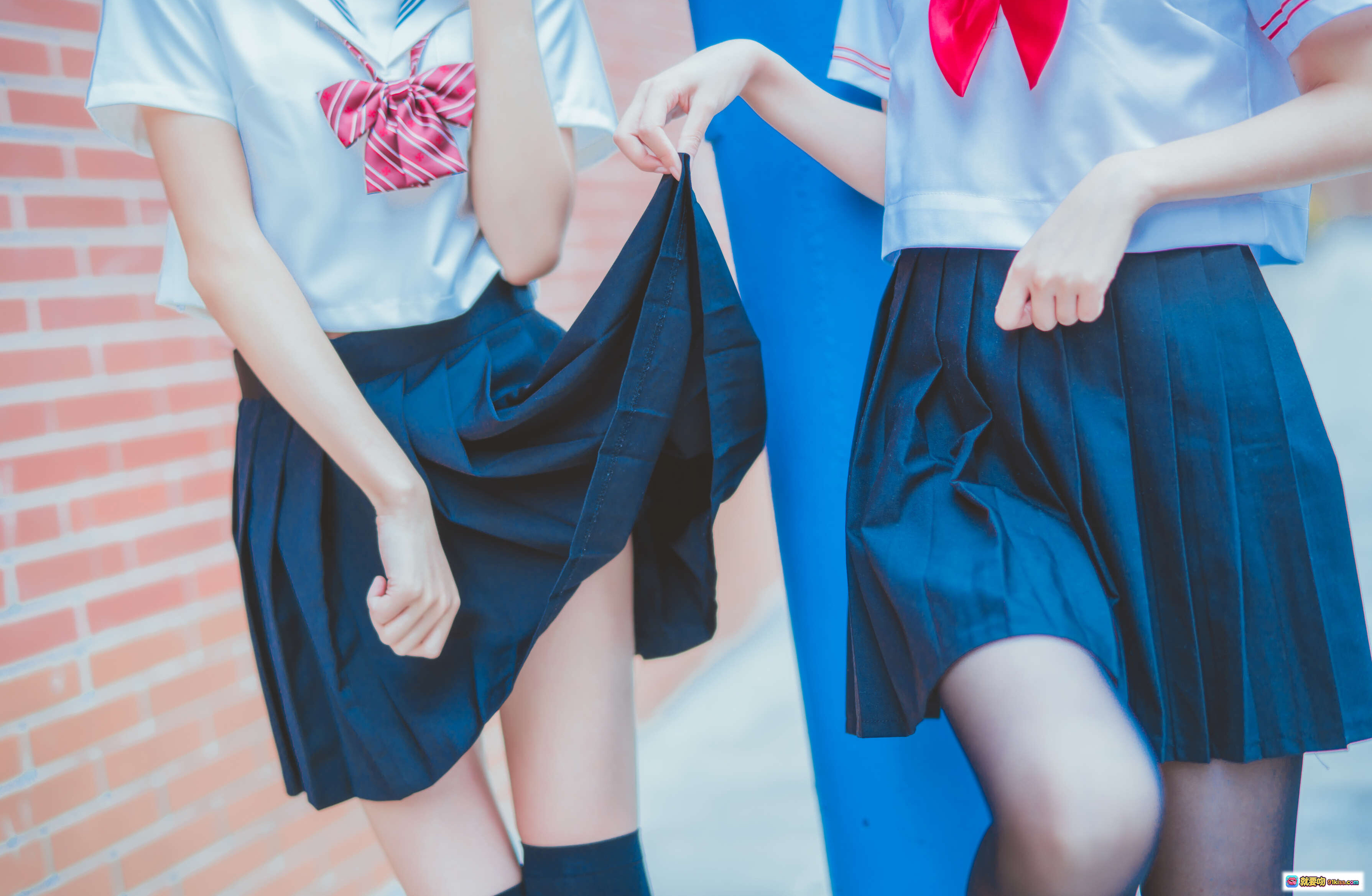 图片[8] - 疯猫ss NO.023 桜桃喵nJK百合双马尾猫耳制服写真33P高清图集 - 就要吻