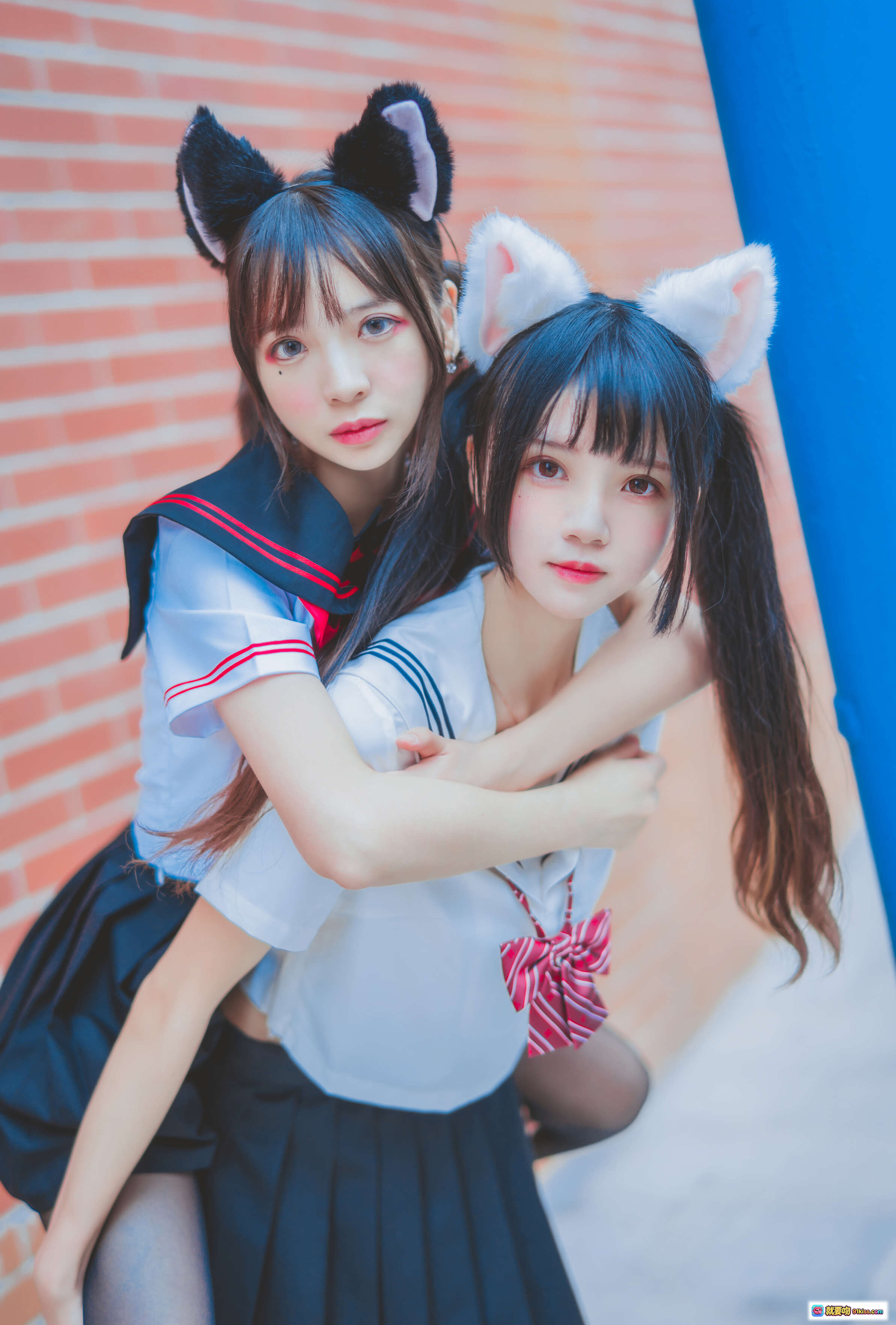 图片[4] - 疯猫ss NO.023 桜桃喵nJK百合双马尾猫耳制服写真33P高清图集 - 就要吻