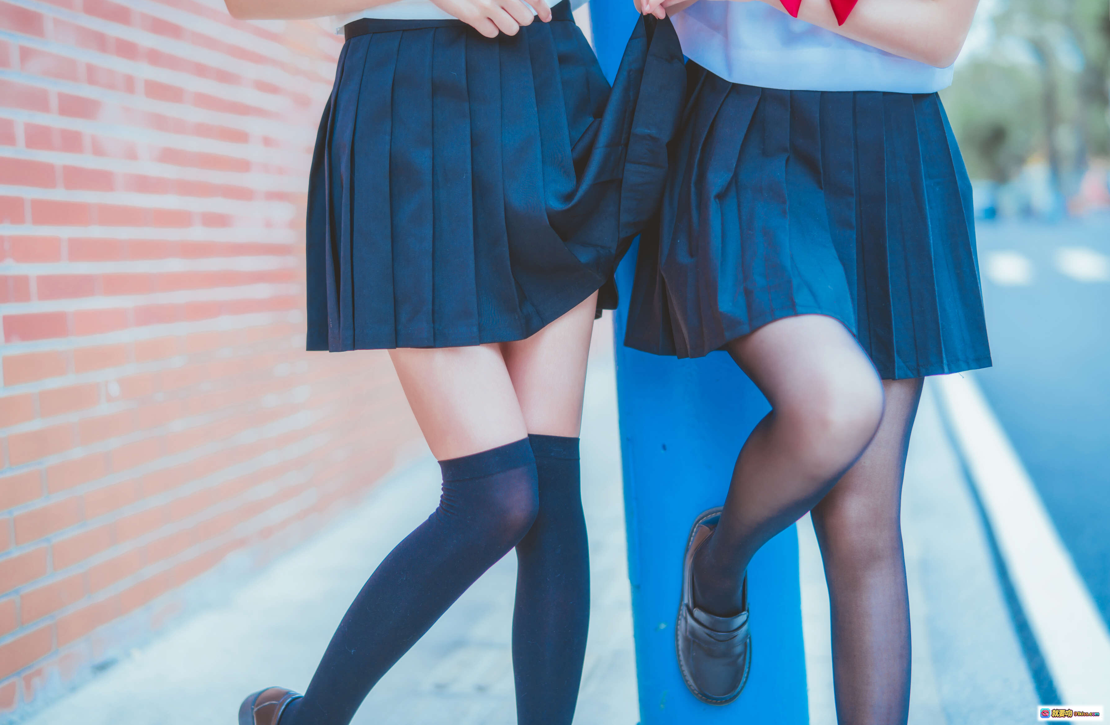 图片[5] - 疯猫ss NO.023 桜桃喵nJK百合双马尾猫耳制服写真33P高清图集 - 就要吻