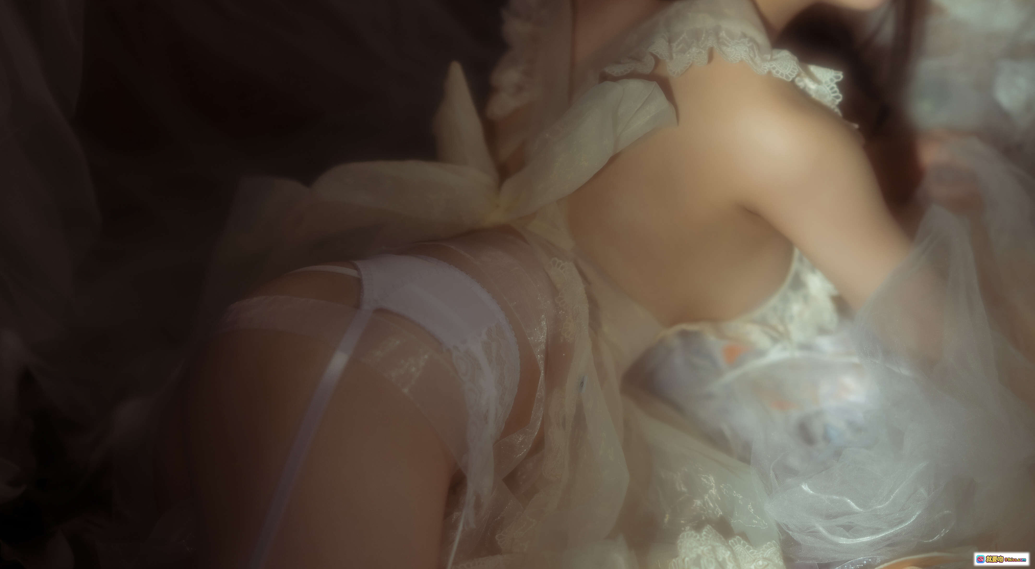 图片[10] - 七月喵子NO.002小仙女写真集 33P224MB 白纱蕾丝少女躺卧 梦幻柔光氛围感美图 - 就要吻