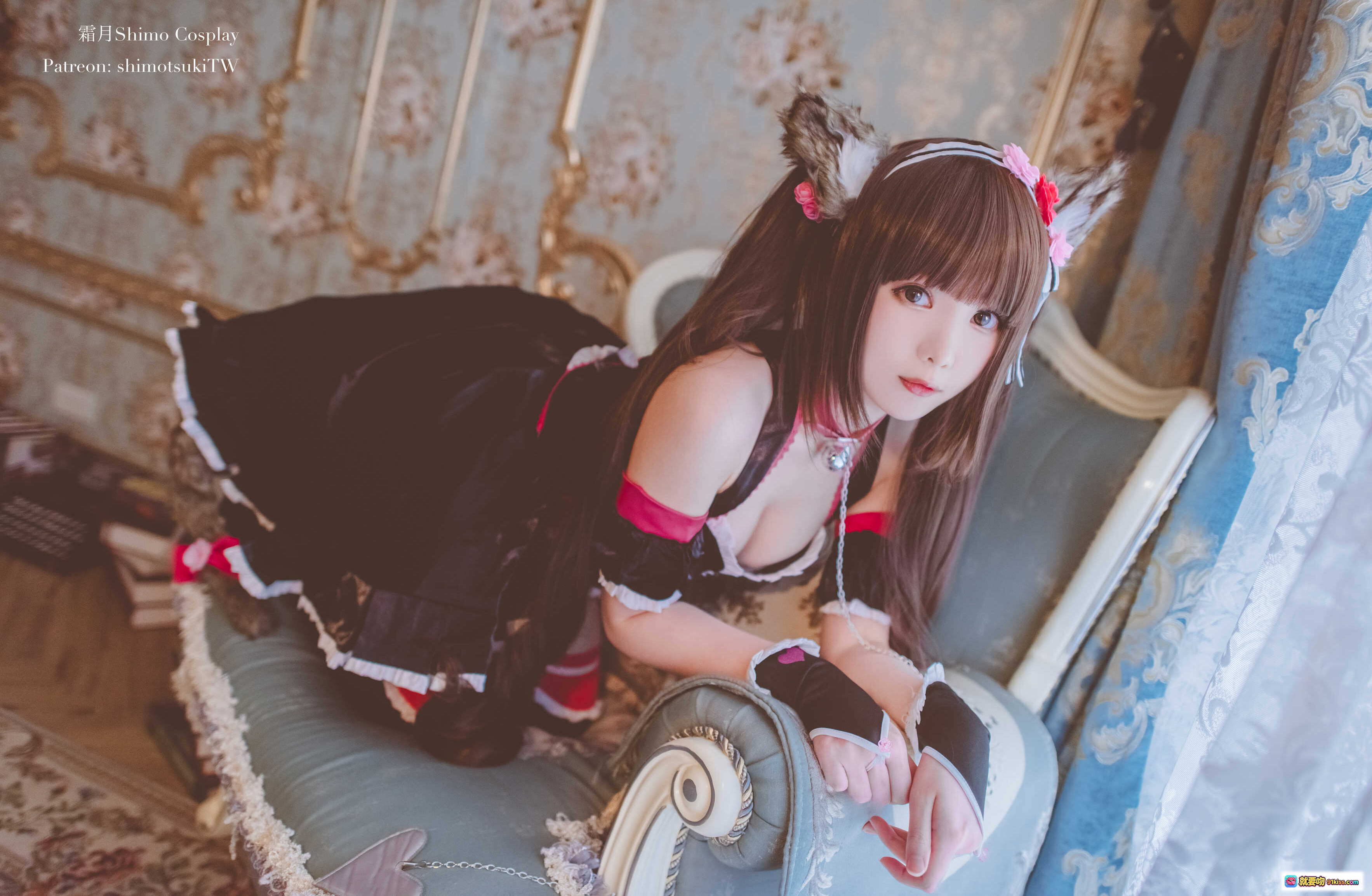 图片[8] - 霜月Shimo Cosplay巧克力角色写真 | 猫耳女仆装 | 甜美系Coser | 高清16P图集 | 日系萌系风格 - 就要吻