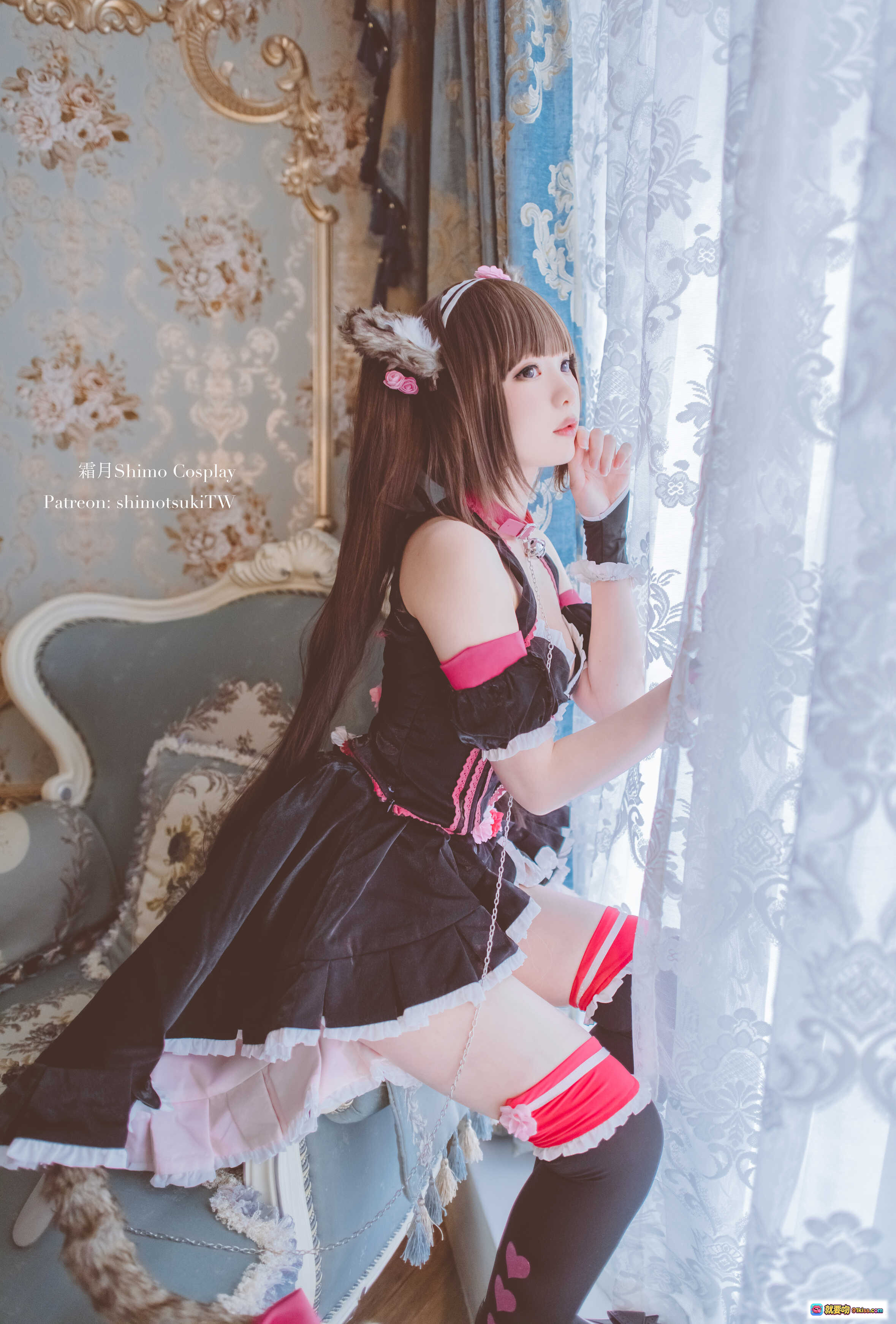 图片[9] - 霜月Shimo Cosplay巧克力角色写真 | 猫耳女仆装 | 甜美系Coser | 高清16P图集 | 日系萌系风格 - 就要吻
