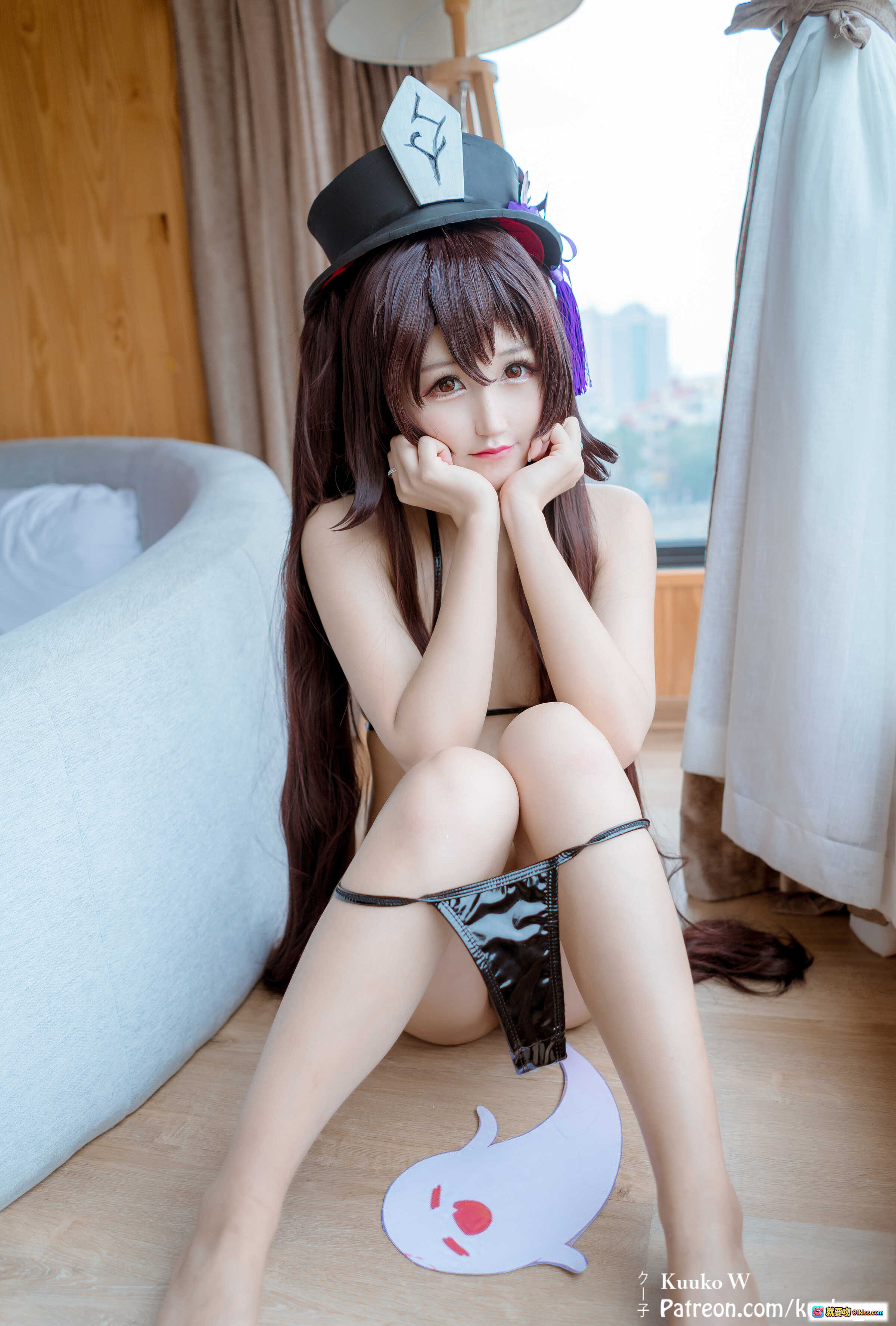 图片[7] - 越南妹KuukoW Cosplay原神胡桃NO.055性感写真21P高清图集 - 就要吻