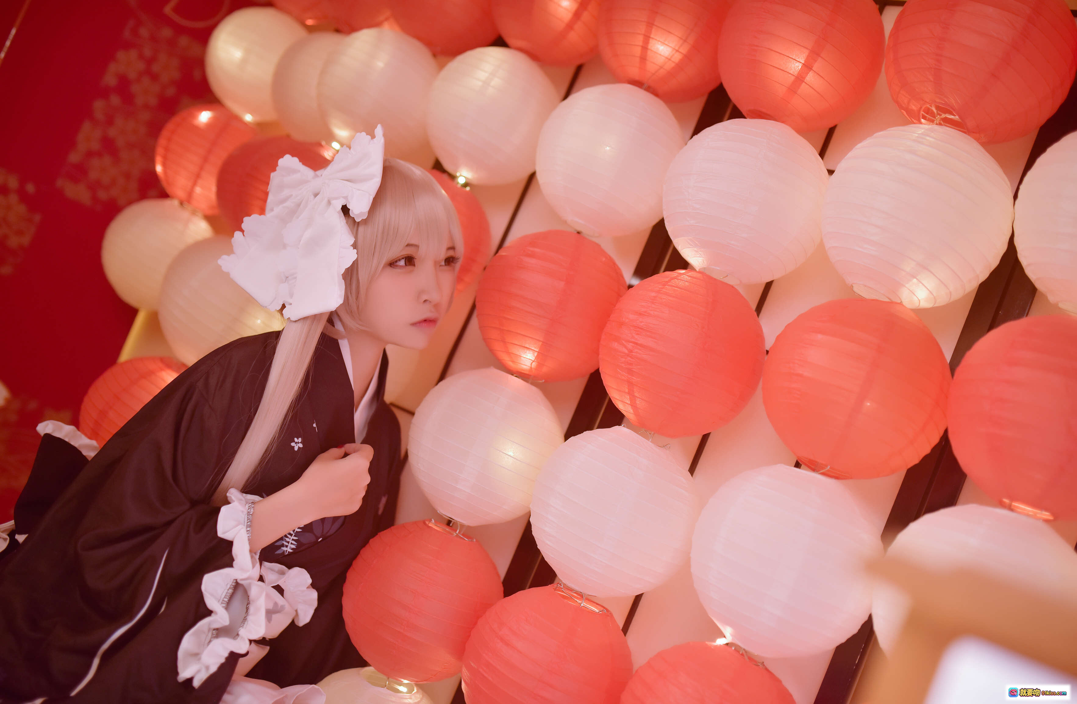 图片[4] - 二佐Nisa NO.048 穹妹和服写真 白丝美腿 日式榻榻米 70P高清图集 甜美少女风 无视频 - 就要吻