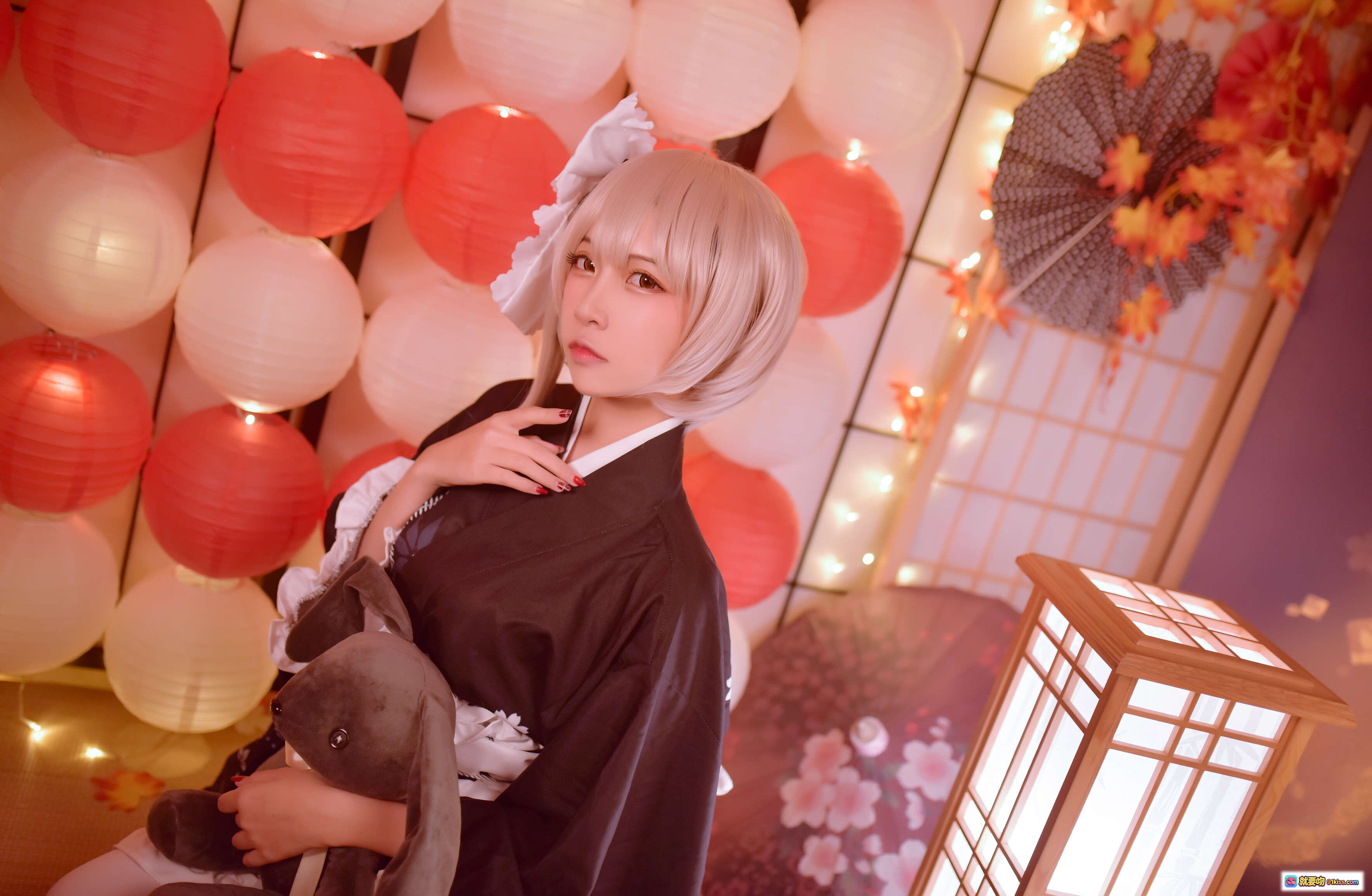 图片[6] - 二佐Nisa NO.048 穹妹和服写真 白丝美腿 日式榻榻米 70P高清图集 甜美少女风 无视频 - 就要吻