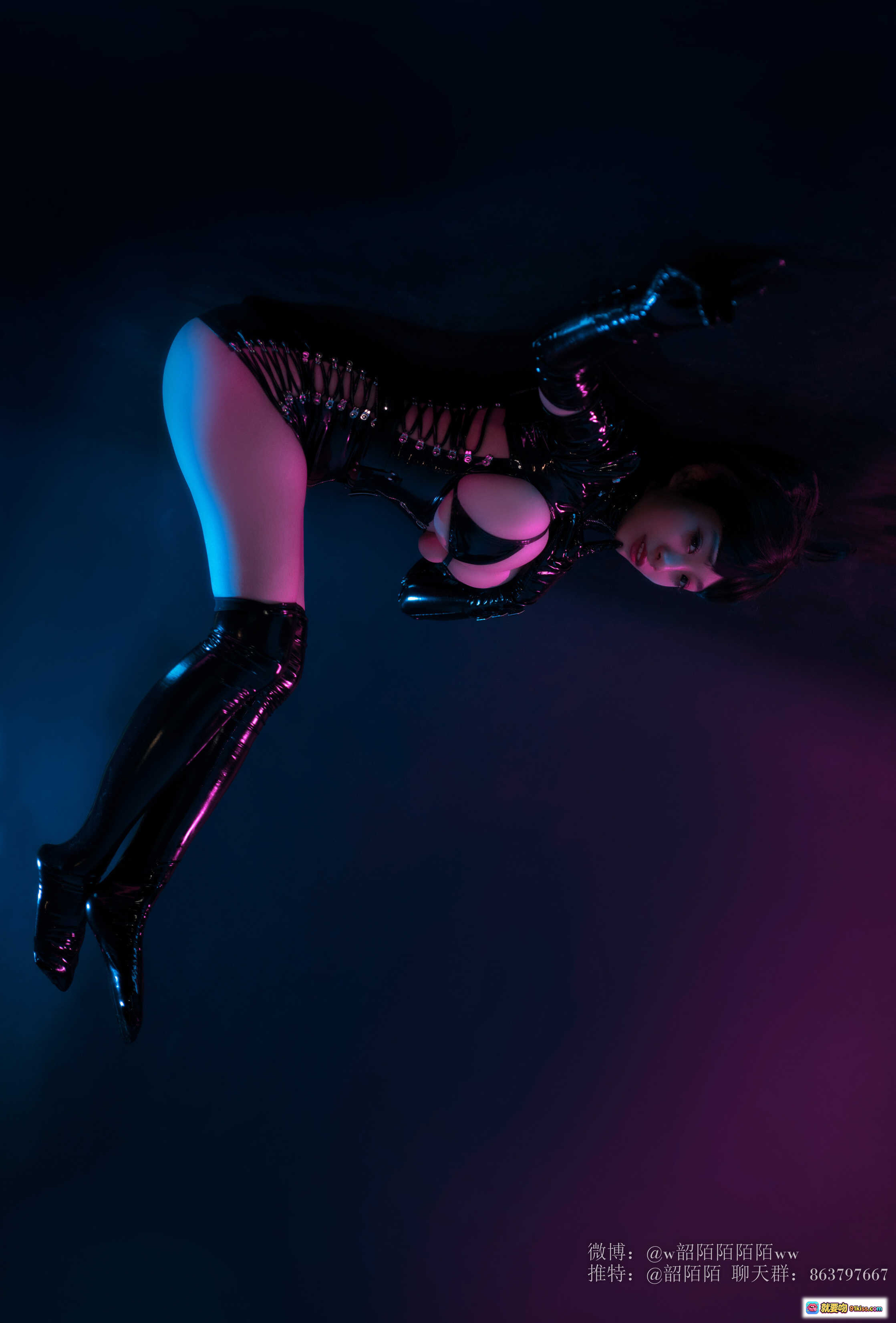 图片[9] - 韶陌陌 NO.019 黑暗护士写真 30P 268MB 黑色皮质紧身衣 性感诱惑 暗黑风摄影 高清私房美图 - 就要吻