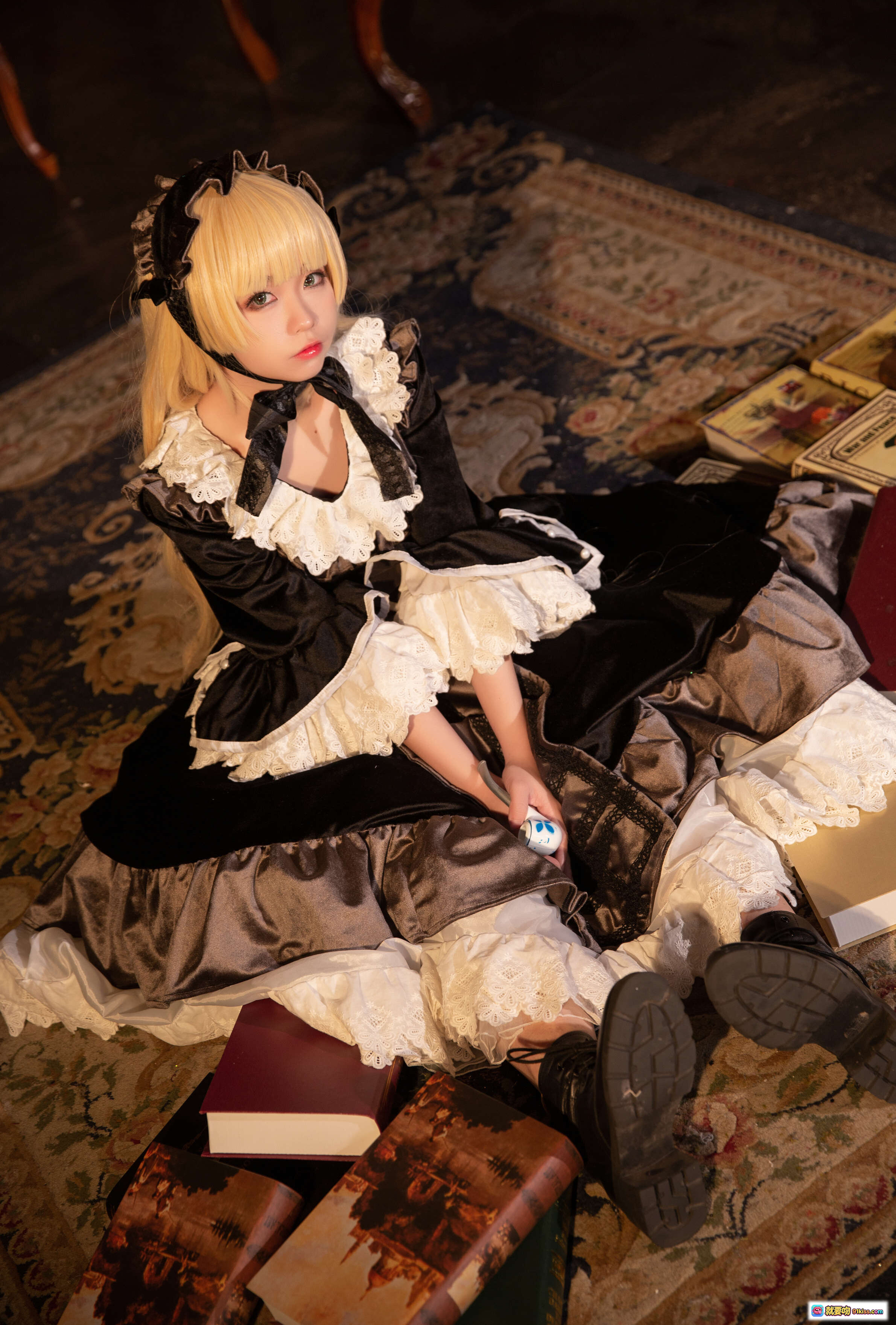 图片[10] - Gosick Cosplay 精美洛丽塔裙装 图书馆场景 欧式复古风 17P高清图集 227MB下载 - 就要吻
