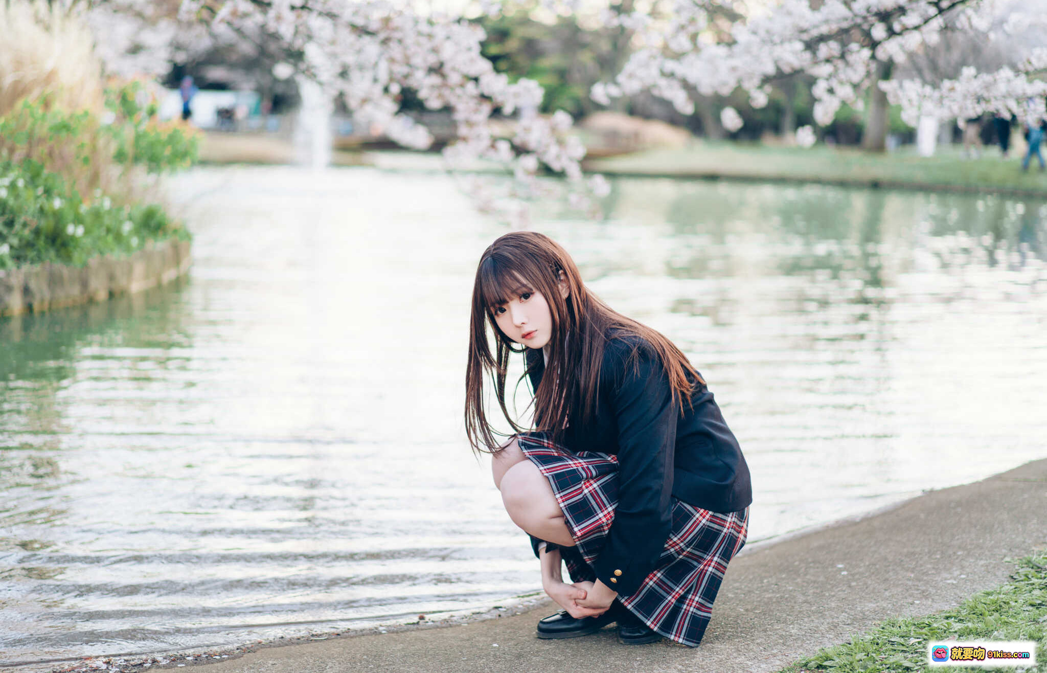 图片[5] - 霜月shimo NO.043 SPRING 厨房女仆装写真 54P高清图集 黑色比基尼+围裙 甜美少女风 烹饪场景实拍 78MB下载 - 就要吻