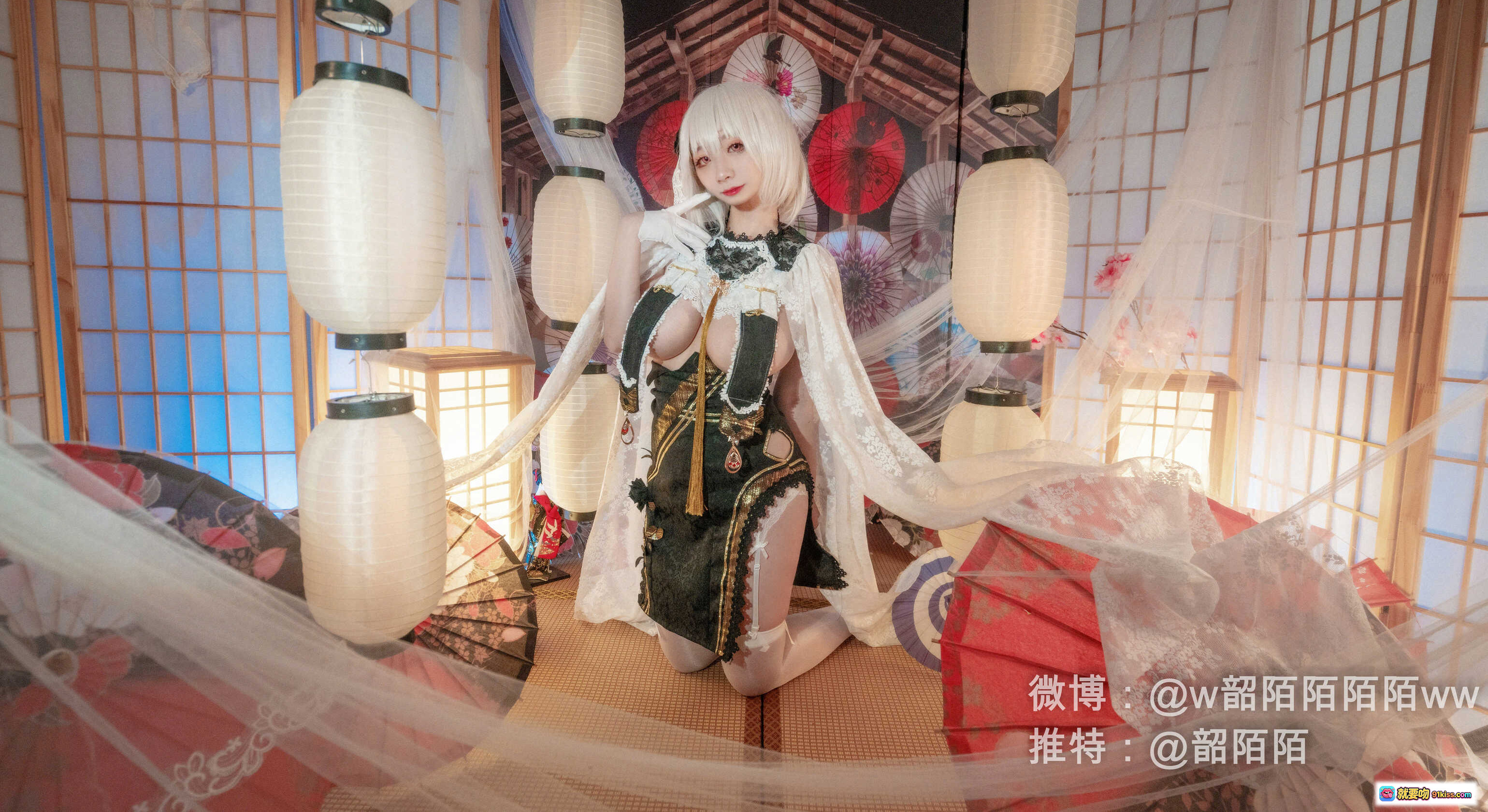 图片[3] - 韶陌陌NO.012西北望射天狼32P509MB日式和风蕾丝内衣写真私房美图 - 就要吻