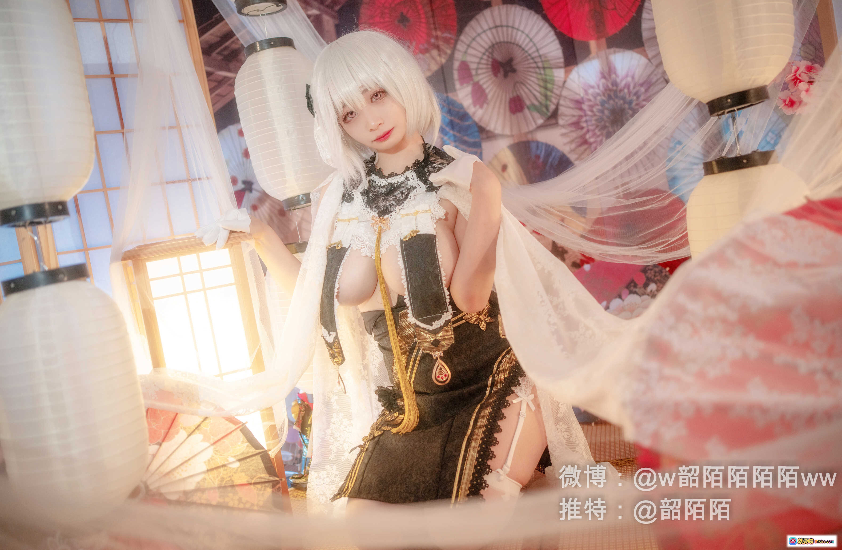 图片[6] - 韶陌陌NO.012西北望射天狼32P509MB日式和风蕾丝内衣写真私房美图 - 就要吻