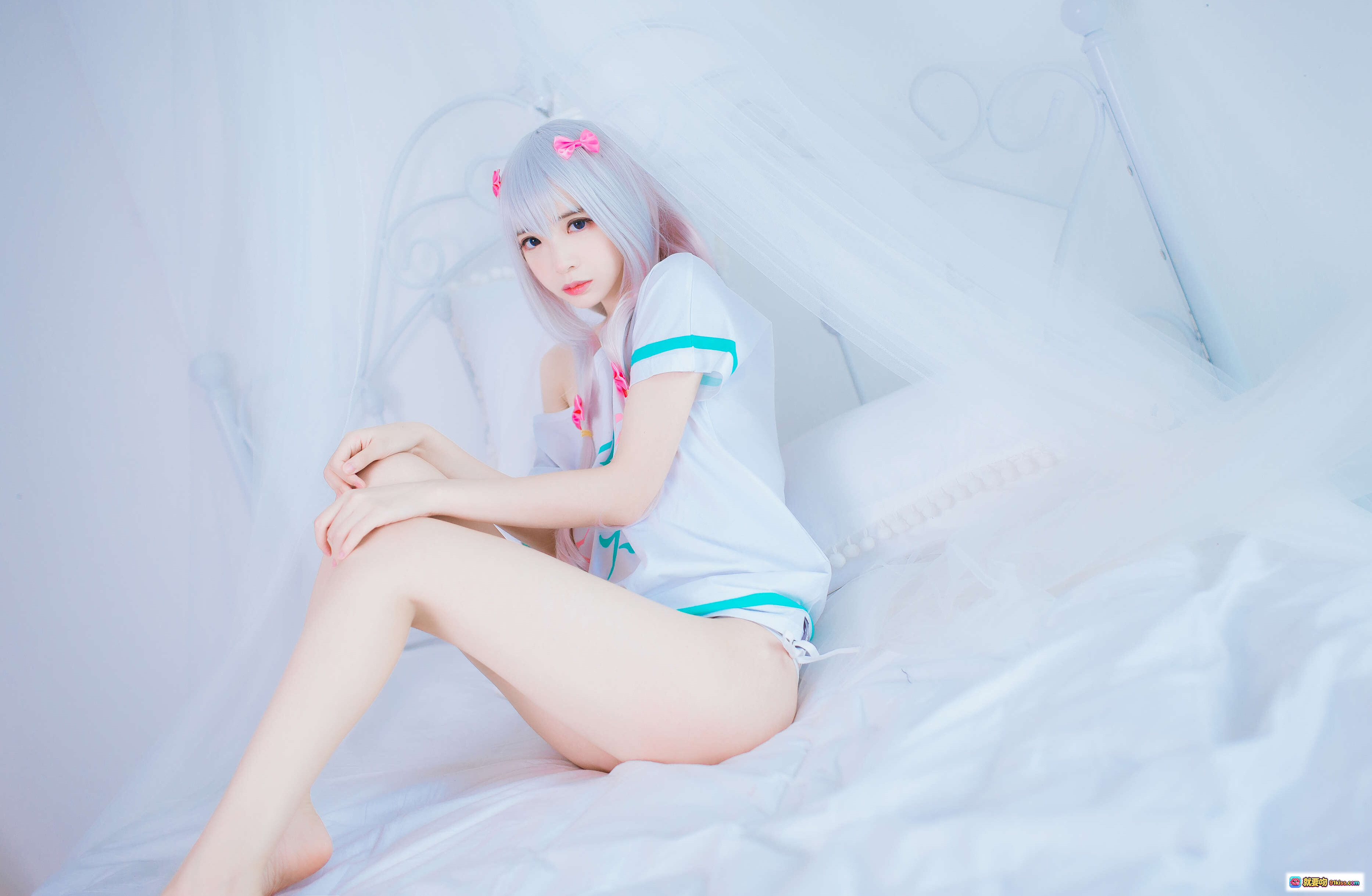 图片[6] - 疯猫ss NO.062 纱雾 37P 196MB 白色床单美腿特写 清新少女风 无视频纯图包 - 就要吻