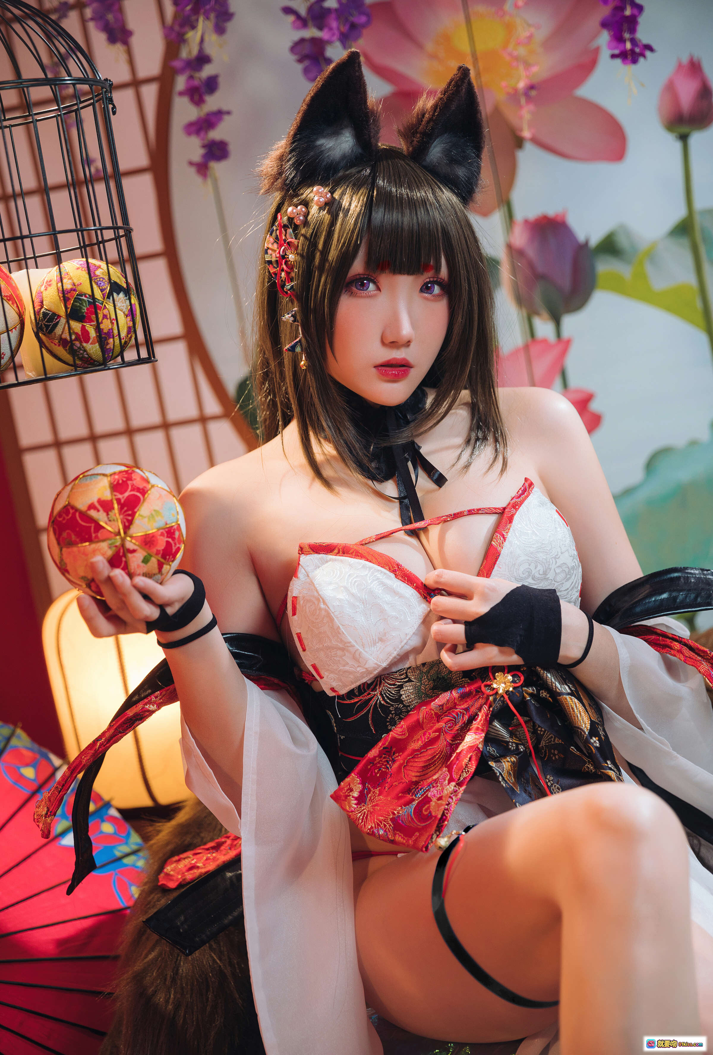 图片[10] - 瓜希酱NO.028天城Cosplay写真集｜猫耳少女和风场景性感摆拍｜30P高清电子版图集 - 就要吻