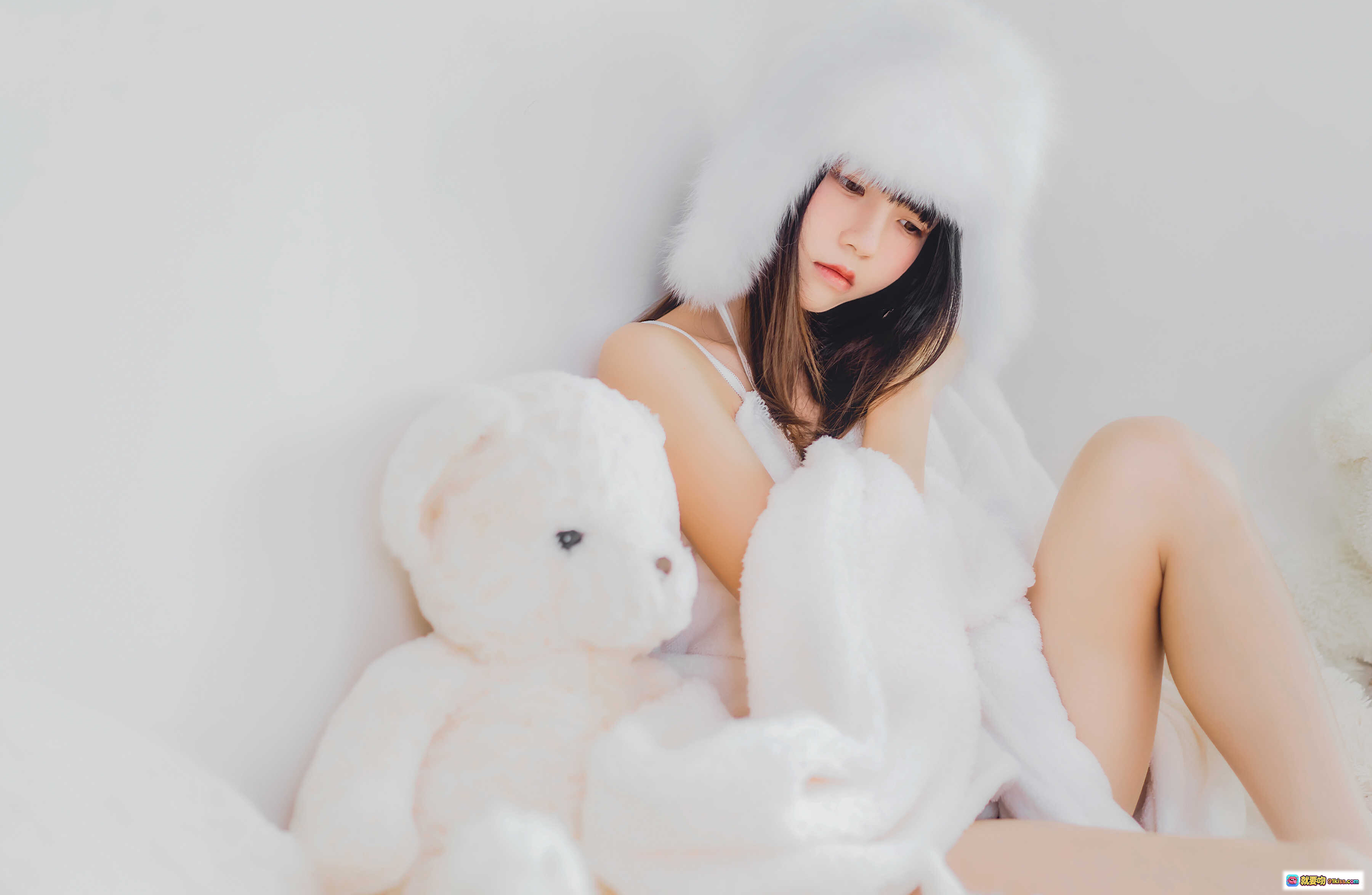 图片[4] - 桜桃喵015冬眠写真集 | 清纯少女白裙浴巾私房照 | 38P高清美图 | 日系甜美风格 | 软萌可爱氛围感 - 就要吻