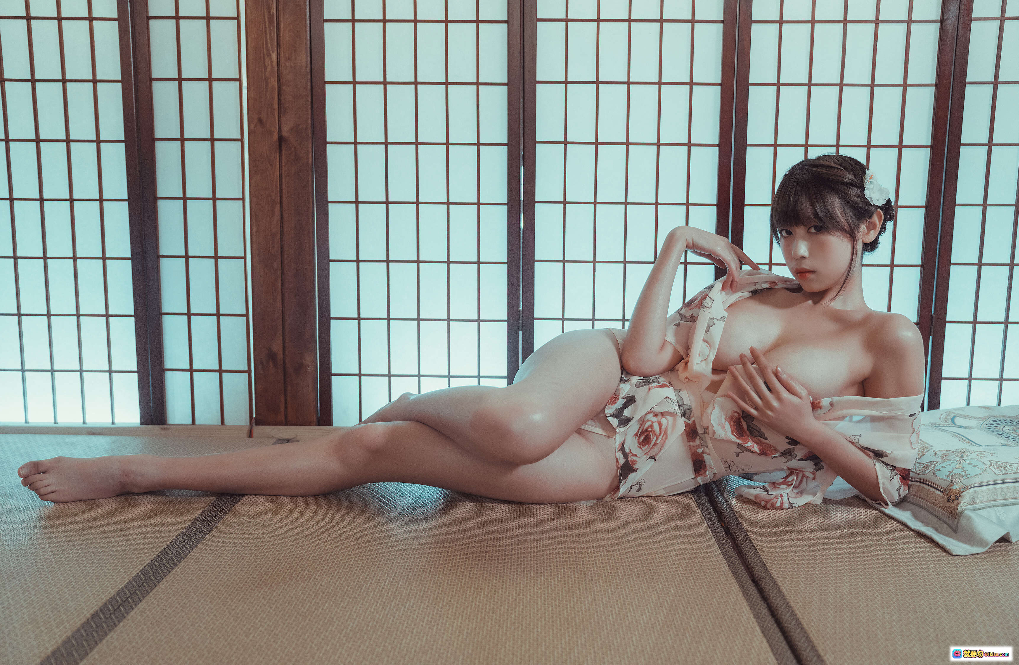 图片[5] - 奈汐酱Nice NO.035 老板娘4.0 日式居酒屋写真 30P高清美图 和风浴衣性感私房照 木质吧台氛围感大片 - 就要吻