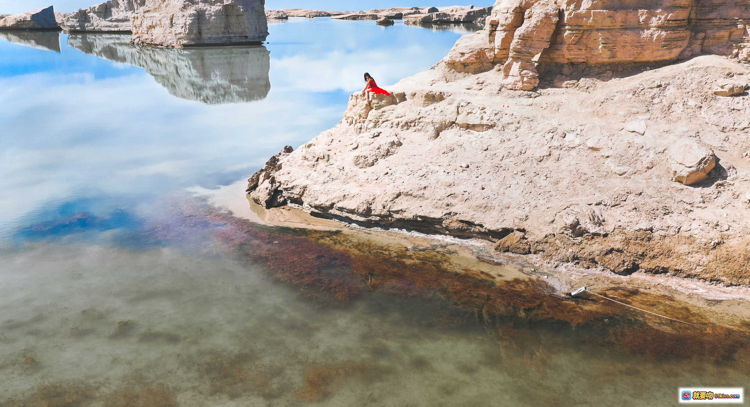 图片[7] - 桜桃喵091炙写真集 红裙海边岩石性感姿态 25P高清美图 461MB大容量下载 - 就要吻