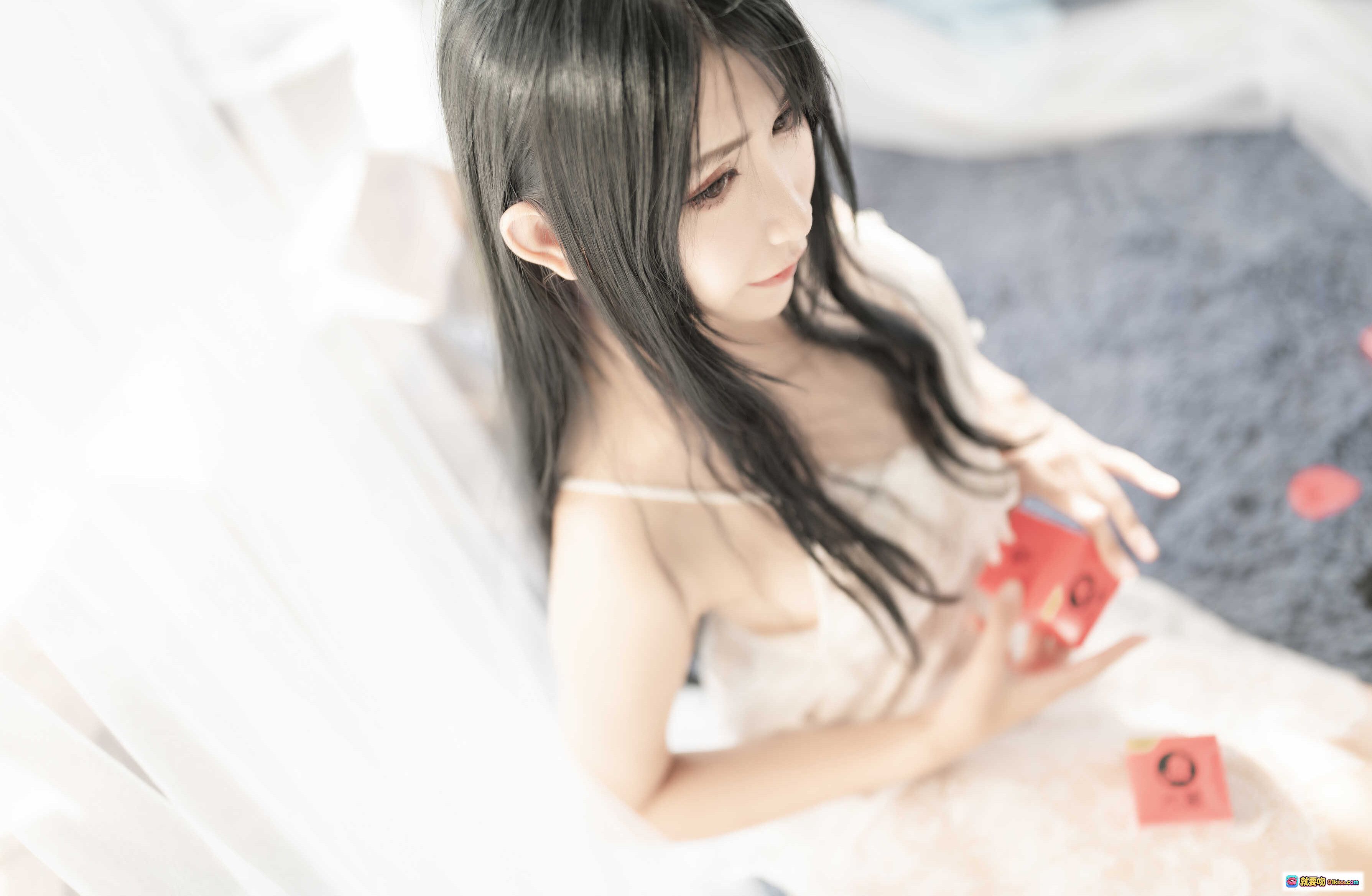 图片[6] - 阮邑_Fairy NO.006 私房写真 | 白纱轻盈·窗边慵懒·柔光唯美·40P高清图集 - 就要吻