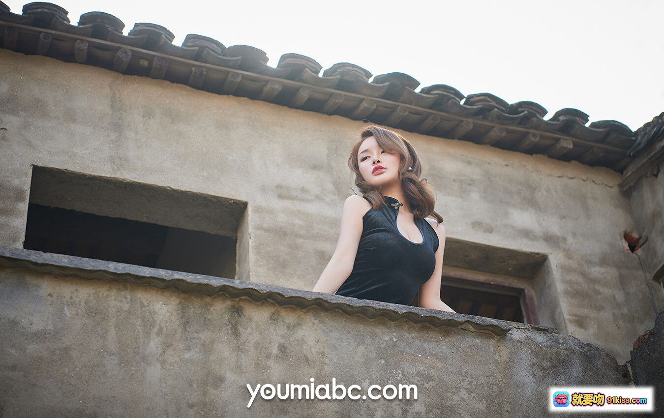 图片[1] - 乡间娇女陈宇曦古宅写真｜黑色吊带性感出镜｜YouMi尤蜜2020.01.17高清美图 - 就要吻