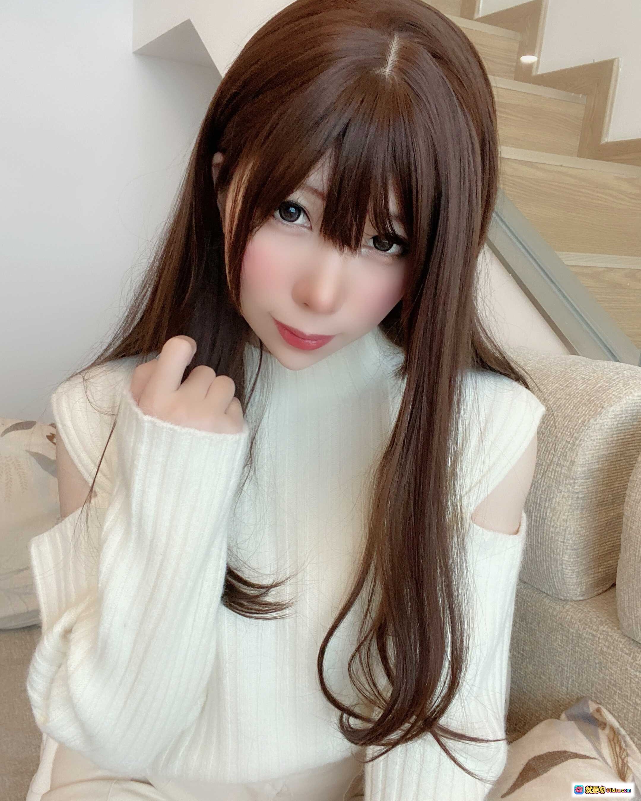 图片[5] - 鹿野希 Vol.14 草莓女友写真集 140P高清美图 白色内衣+长袜+高跟鞋 甜美私房风 室内居家拍摄 276MB下载 - 就要吻