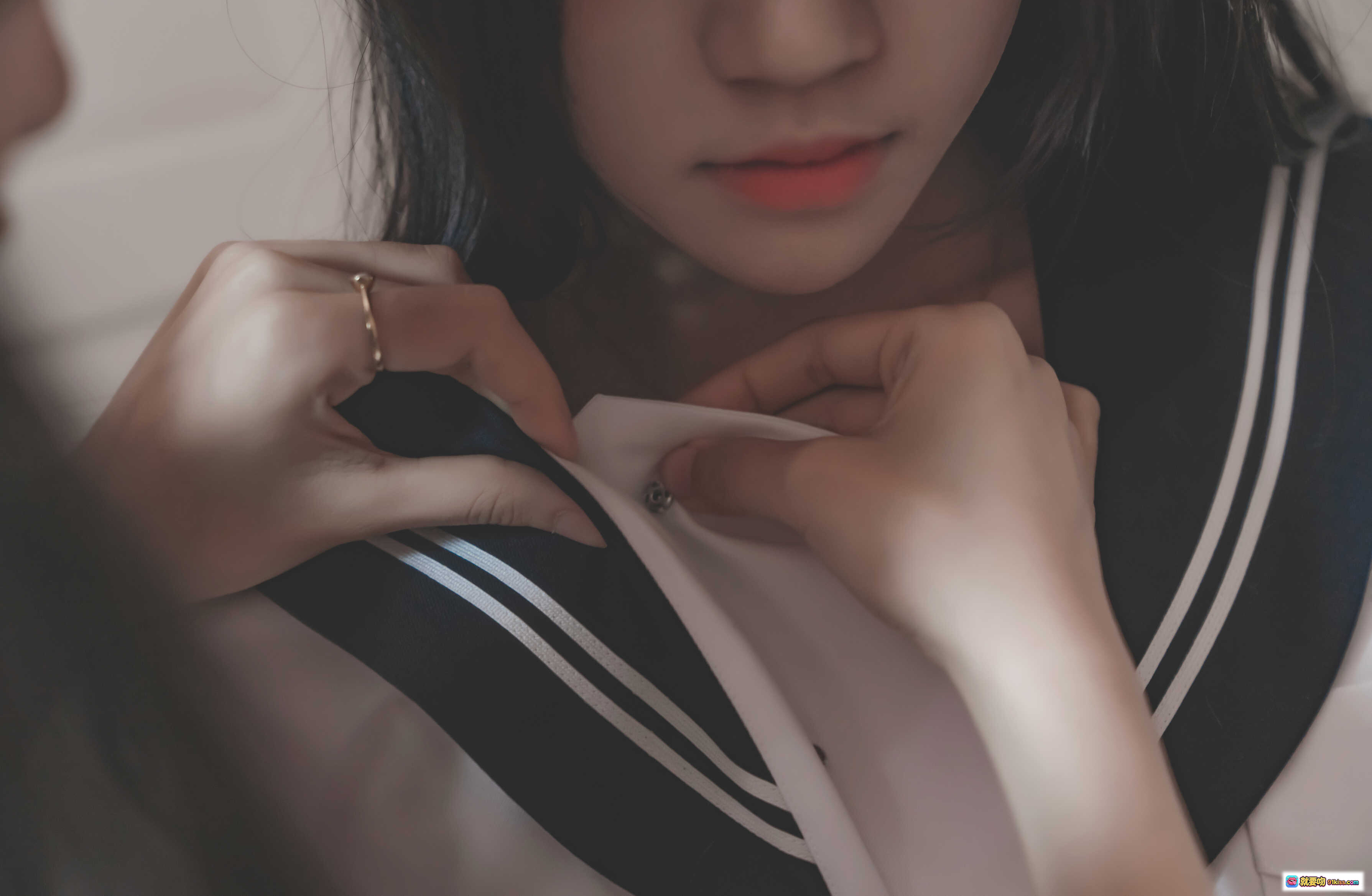 图片[5] - 桜桃喵066皆 制服×妹抖写真集 33P高清美臀蕾丝内裤诱惑特辑 - 就要吻