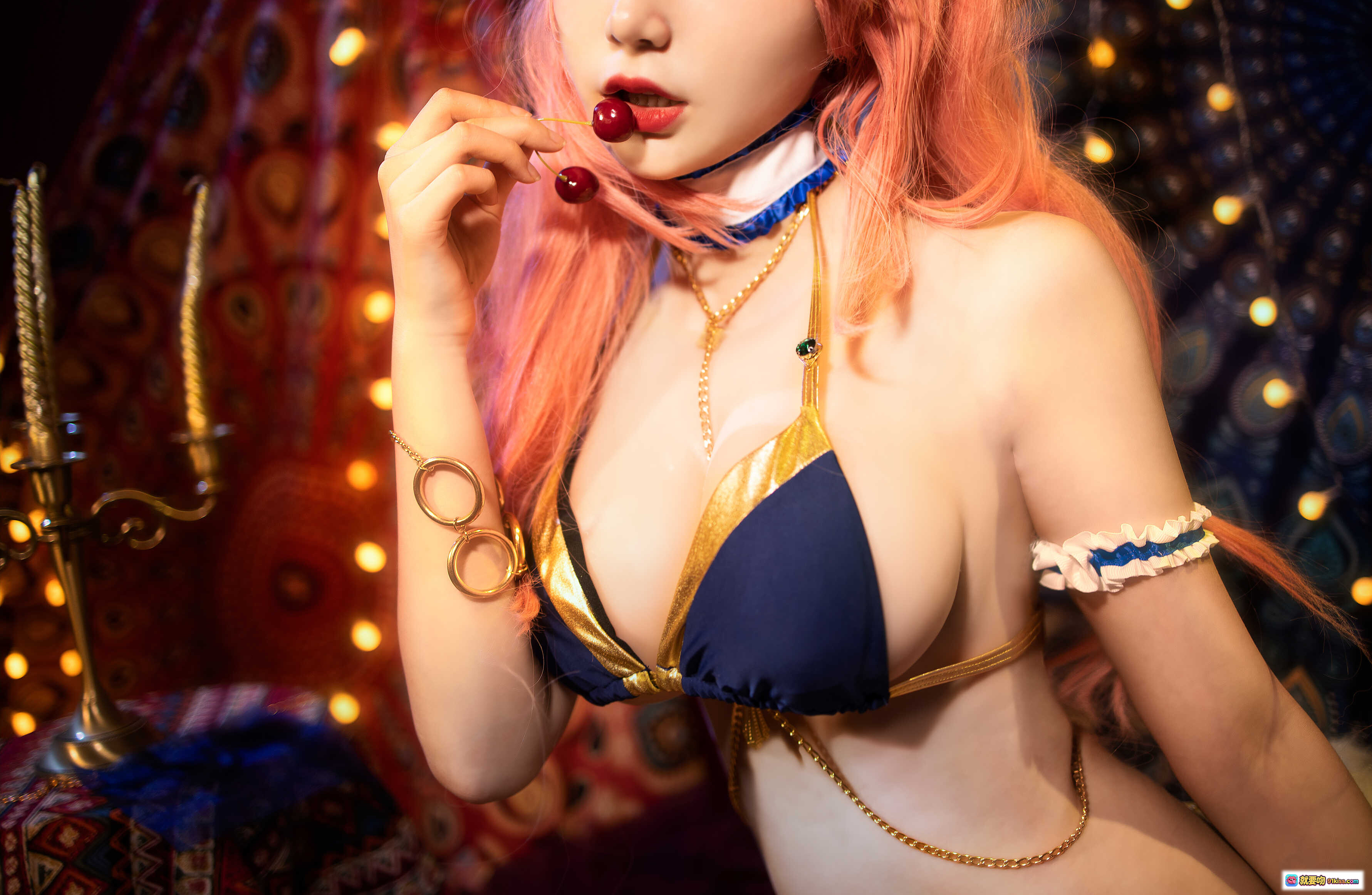 图片[3] - 仙九Airi NO.004 小玉舞娘 Cosplay 美女写真 18P 370MB 精美服饰 异域风情 地毯水果装饰 摄影艺术 - 就要吻