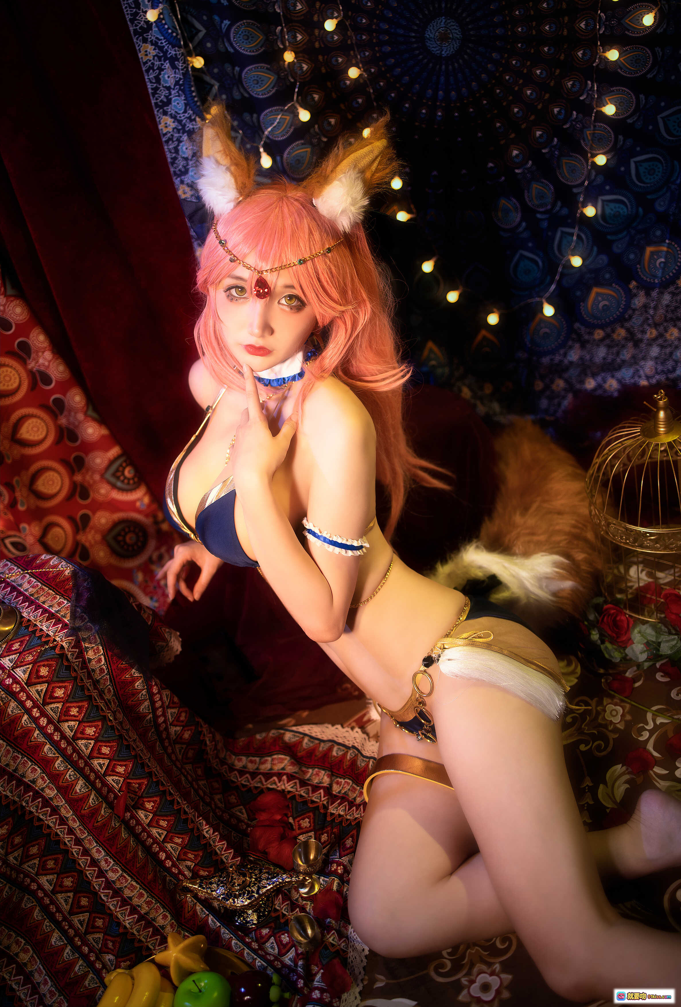 图片[5] - 仙九Airi NO.004 小玉舞娘 Cosplay 美女写真 18P 370MB 精美服饰 异域风情 地毯水果装饰 摄影艺术 - 就要吻