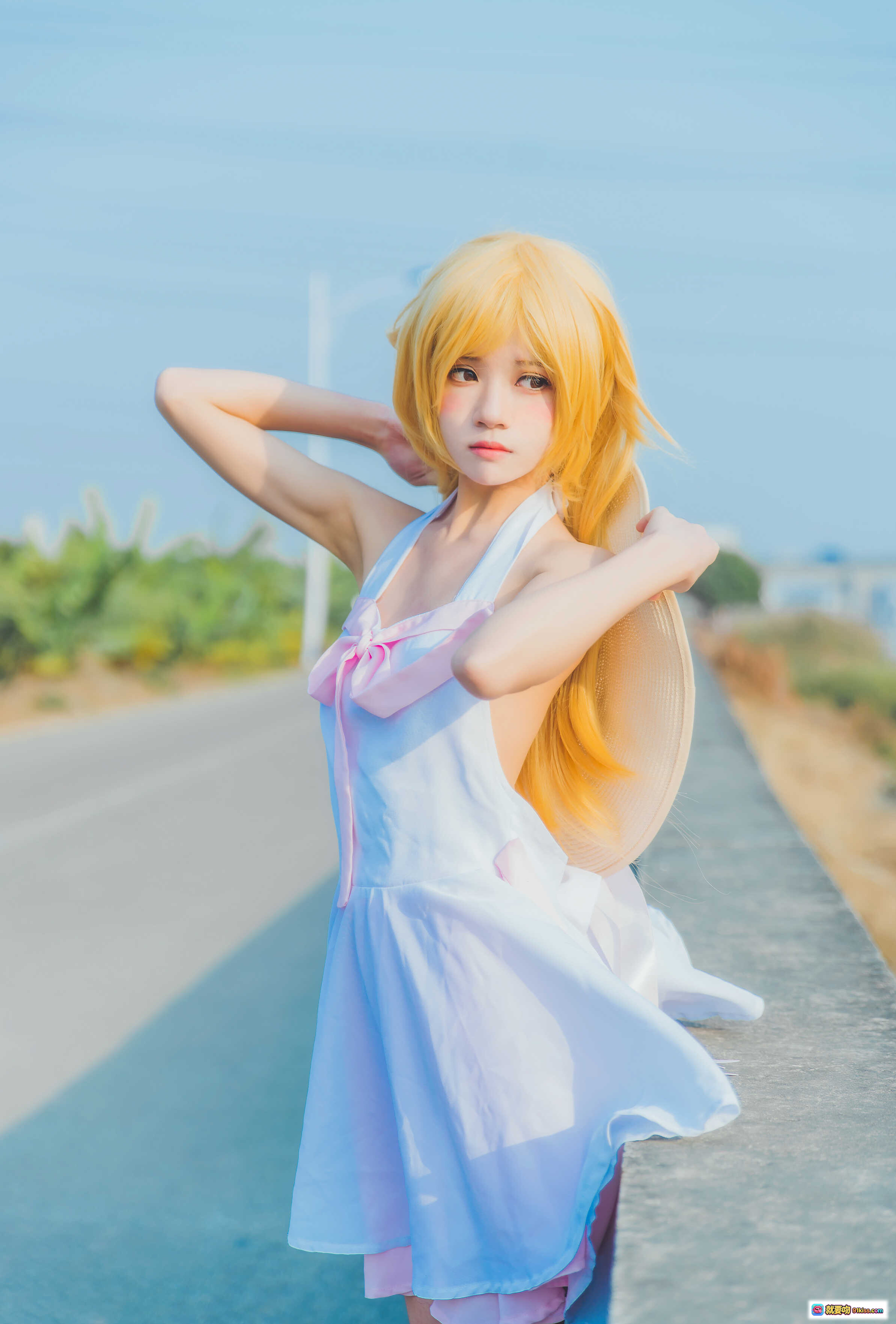 图片[3] - 桜桃喵035小忍COS写真｜金发少女粉裙头盔萌系造型｜86P高清图集 - 就要吻