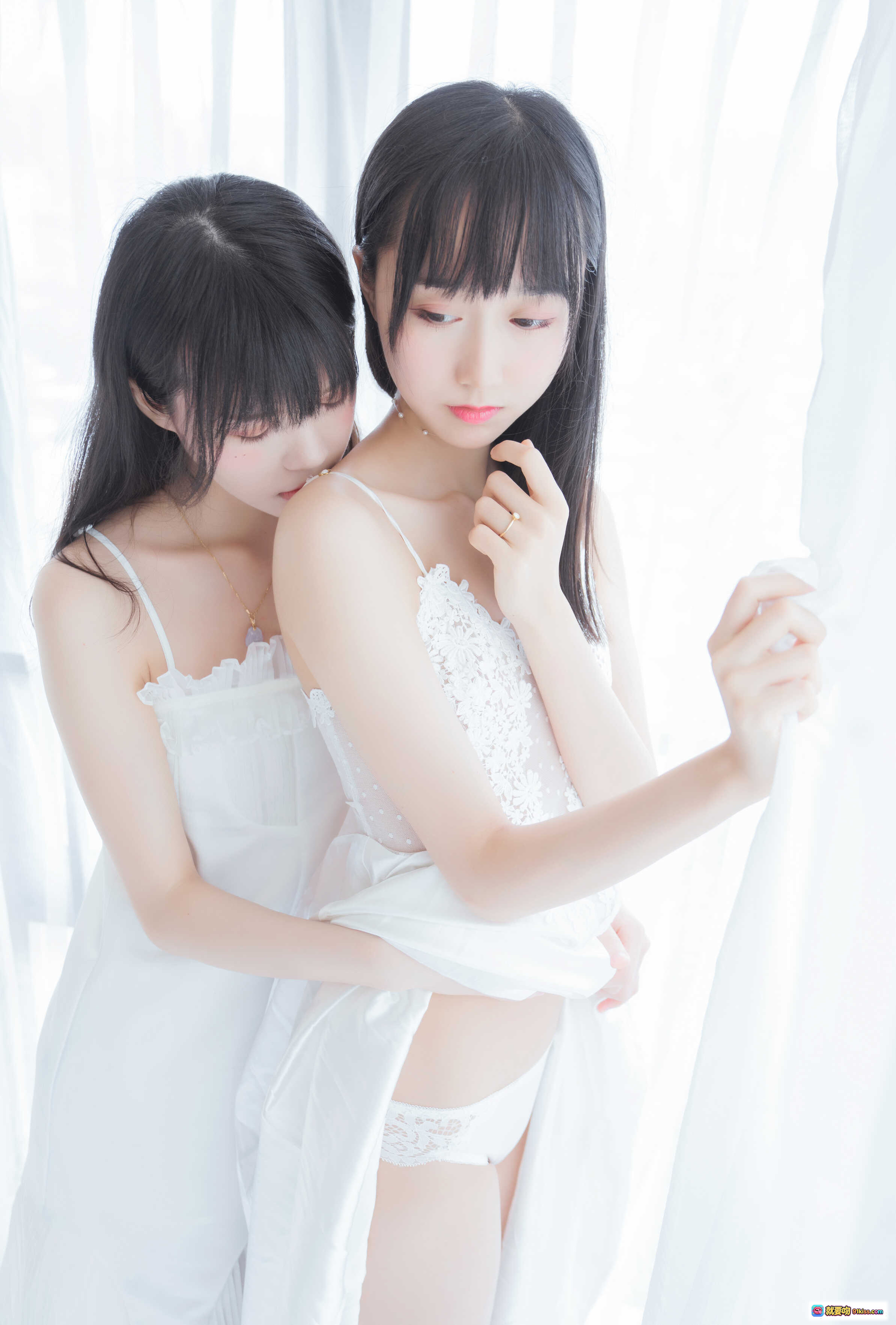 图片[7] - 木绵绵OwO NO.045 桜桃喵 朝 白裙蕾丝少女写真 58P高清私房美腿特写 清新日系风格 无视频 - 就要吻