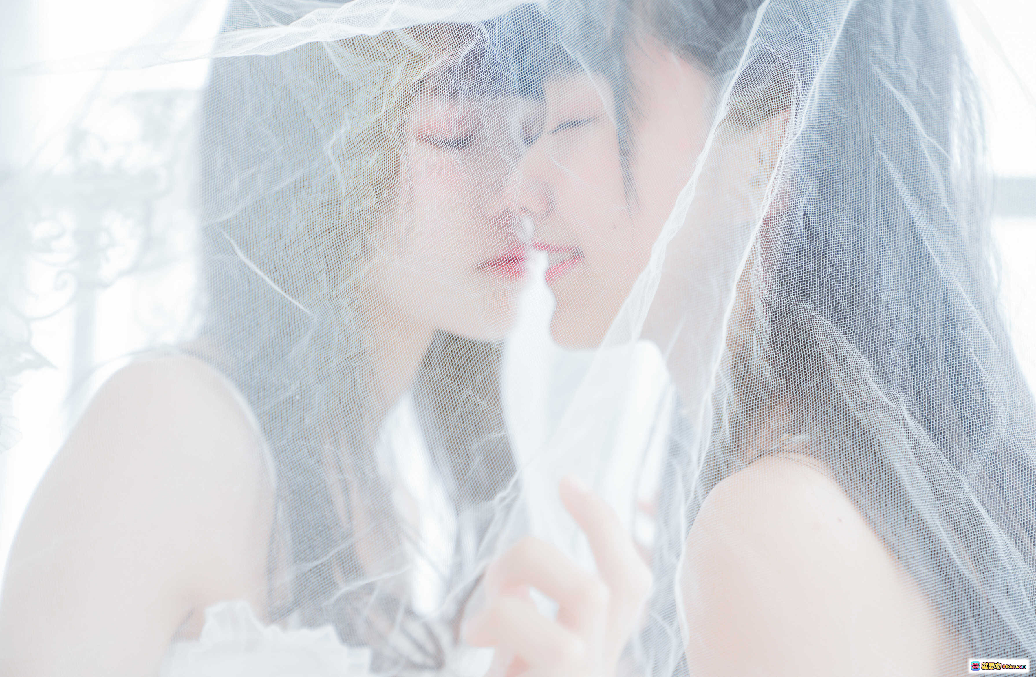 图片[5] - 木绵绵OwO NO.045 桜桃喵 朝 白裙蕾丝少女写真 58P高清私房美腿特写 清新日系风格 无视频 - 就要吻