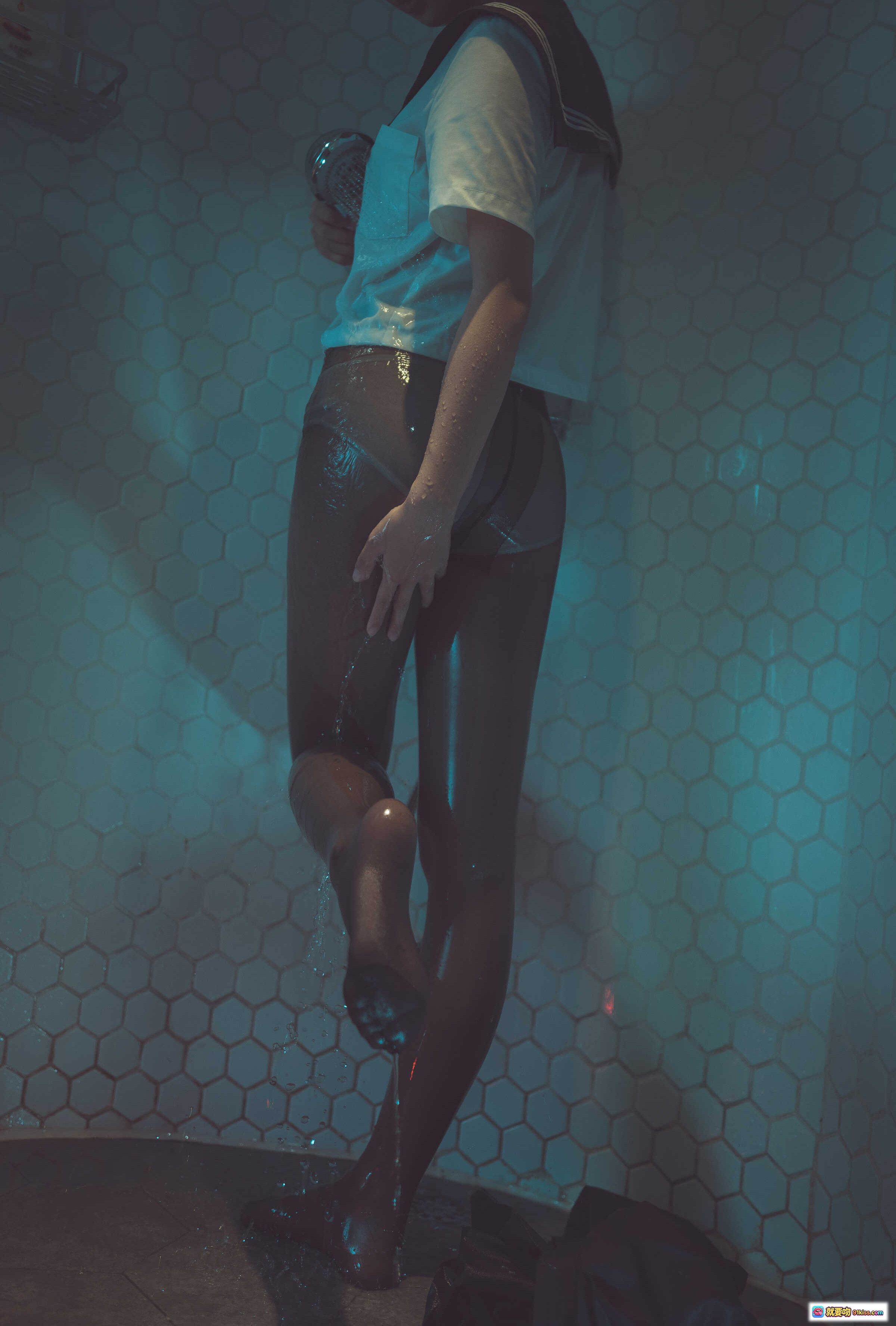 图片[5] - 面饼仙儿NO.011脑内少女浴缸黑丝湿身诱惑光影氛围感写真21P高清图集 - 就要吻