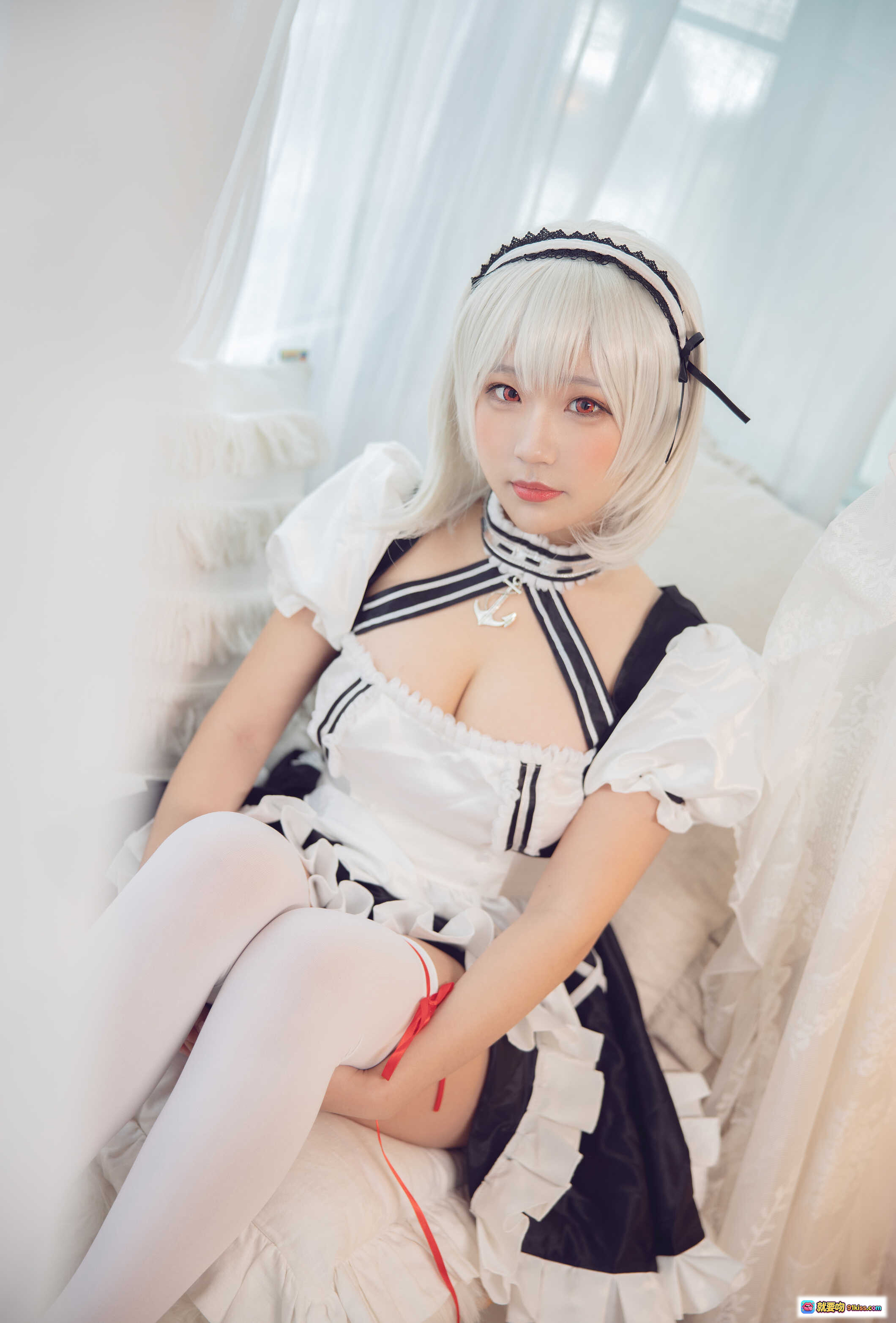图片[10] - 弥美Mime NO.007碧蓝航线天狼星女仆装Cosplay写真20P高清图集 - 就要吻