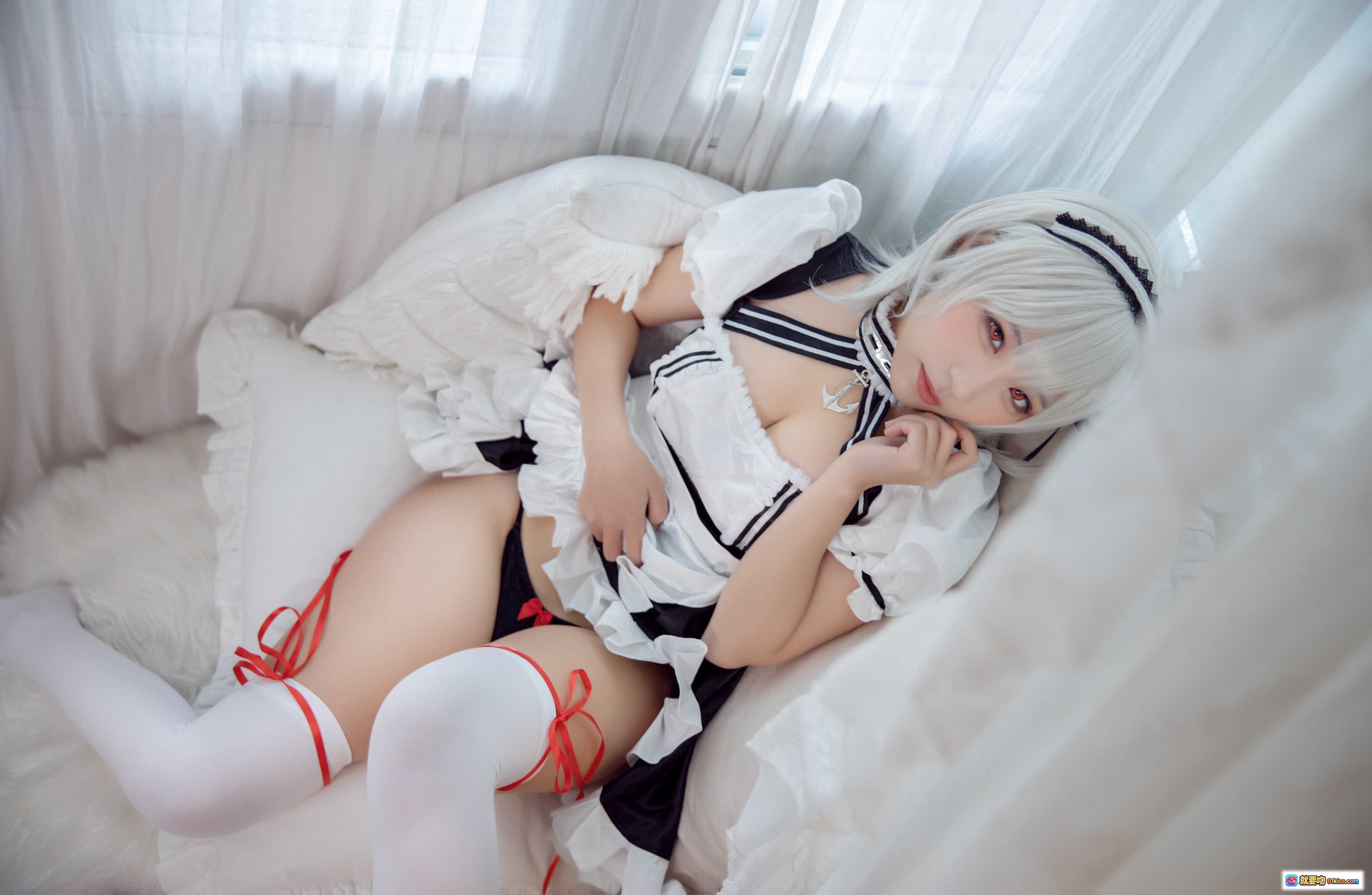 图片[8] - 弥美Mime NO.007碧蓝航线天狼星女仆装Cosplay写真20P高清图集 - 就要吻