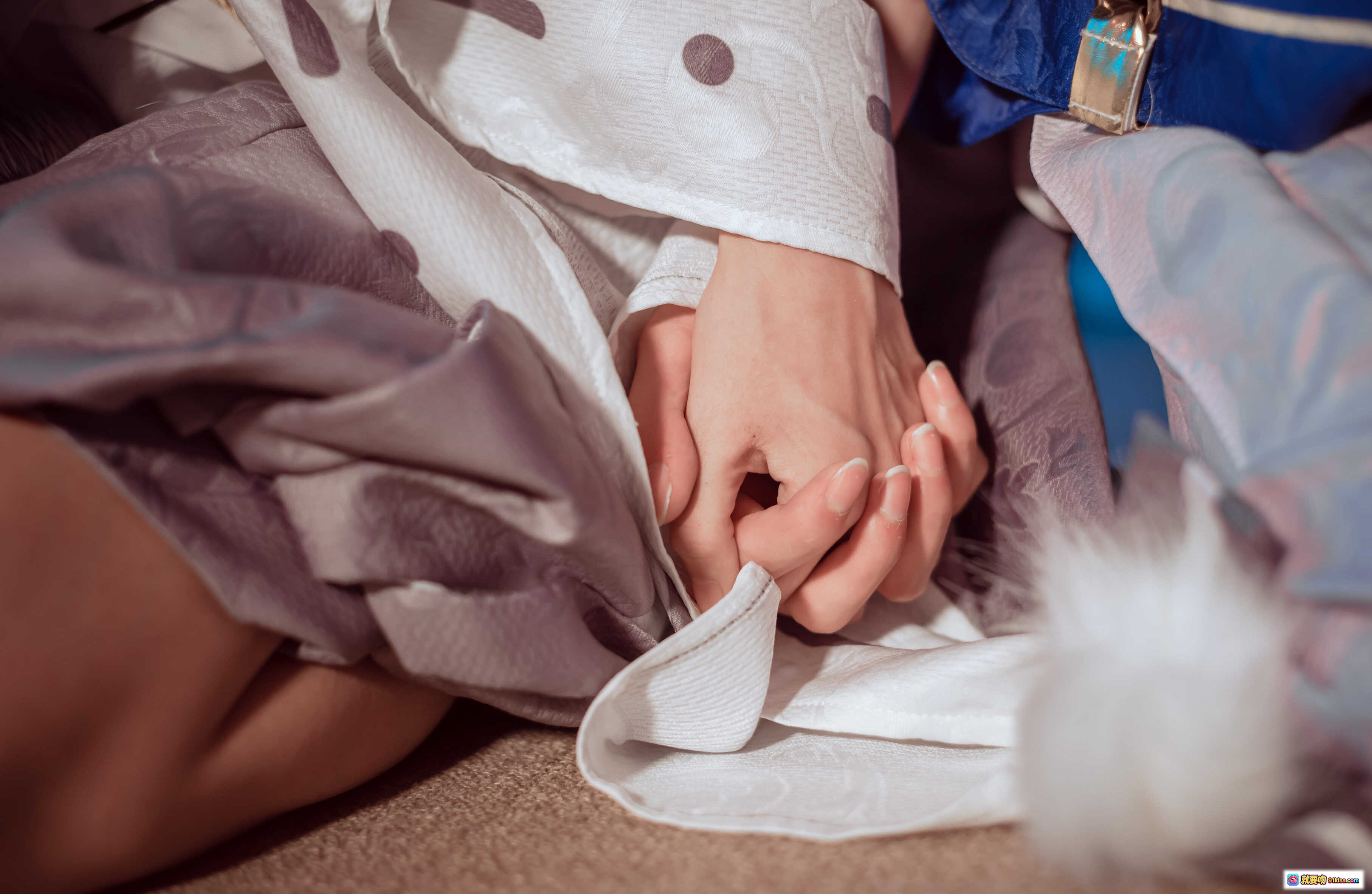 图片[5] - 妖君白研NO.03凹凸世界雷狮风雷卡COS正片·日式和风场景·精致古装cosplay·双人互动写真·樱花背景·唯美氛围感 - 就要吻