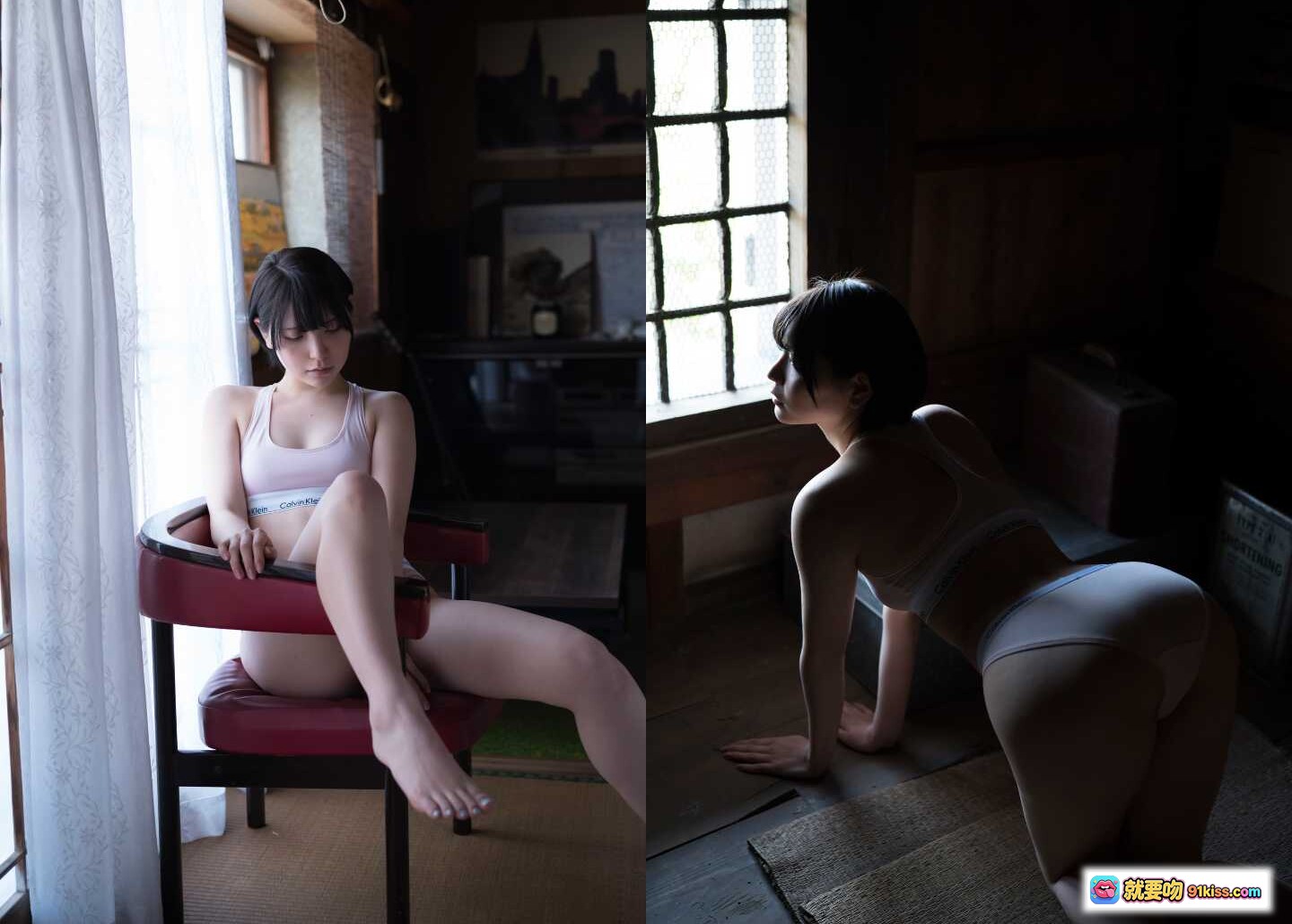 图片[10] - ハレムあまつ様フェチグラビア｜制服女子高生×桜並木×自転車ポージング｜春のロケーション撮影 - 就要吻