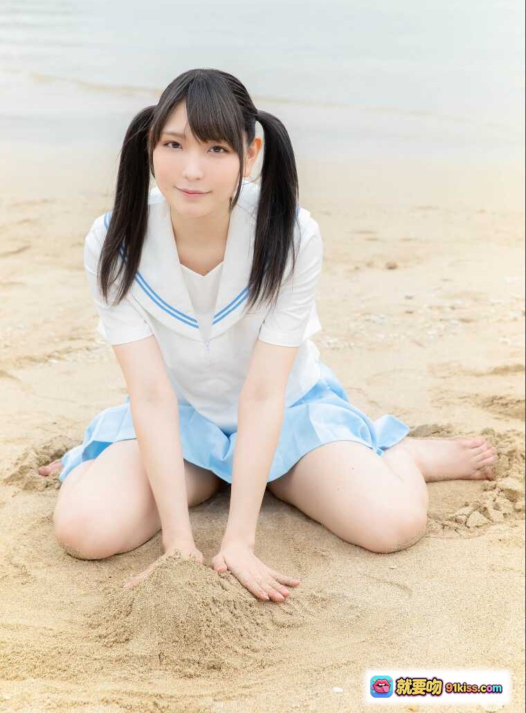 图片[10] - 海辺のフェティッシュ｜ハレムあまつ様フェチグラビア｜美麗版34P｜清楚系女子制服水着写真集 - 就要吻