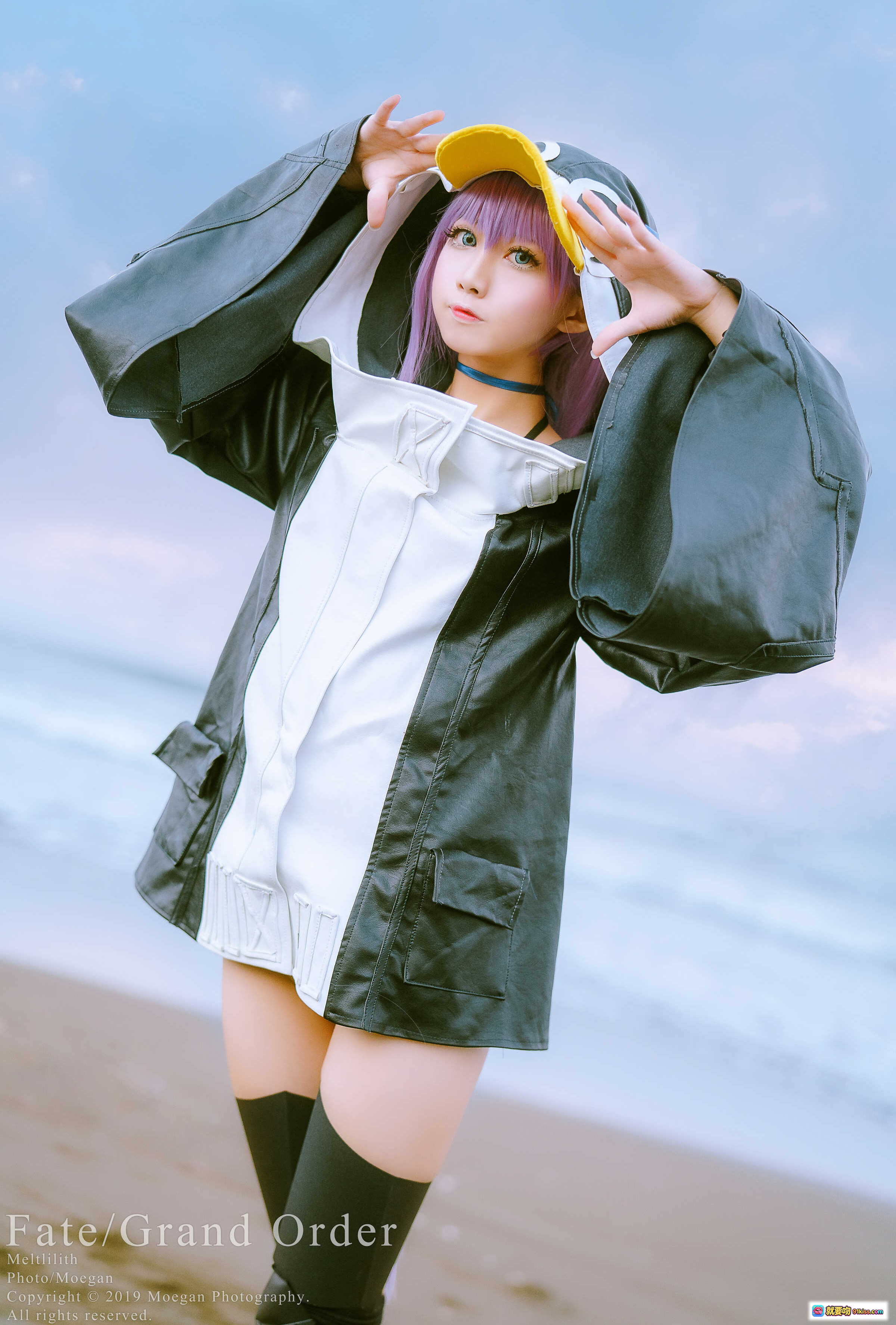 图片[9] - Fate/Grand Order溶解莉莉丝泳装cosplay海滩写真｜梅尔特莉莉丝水着ver｜企鹅相伴｜夏日海边性感造型 - 就要吻