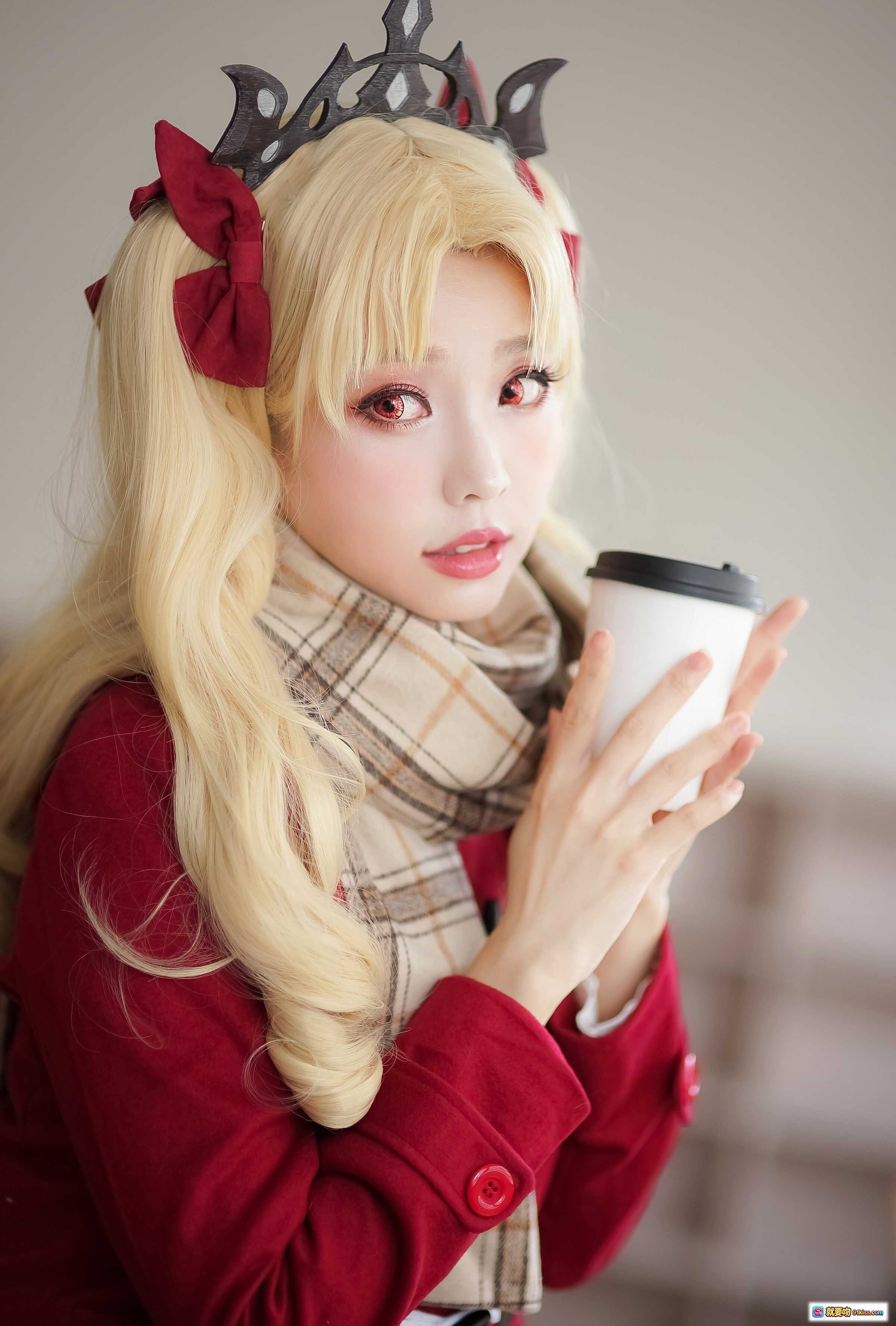 图片[6] - ElyEE子 NO.059 黑丝美腿 学院风制服 搭配格纹短裙 亮面乐福鞋 教室场景写真 - 就要吻