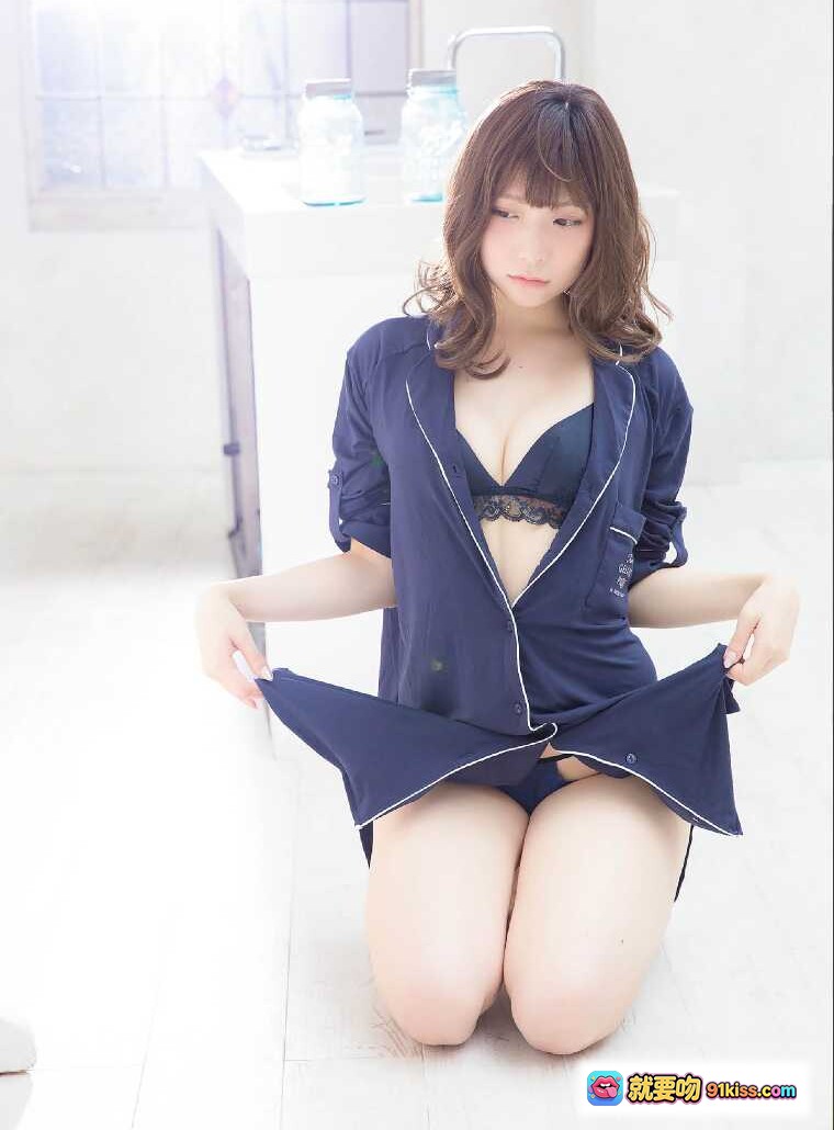 图片[6] - 青春フェティッシュ美少女グラビア｜白シャツ×黒ストッキング｜ハレムあまつ様｜清楚系制服姿32P - 就要吻