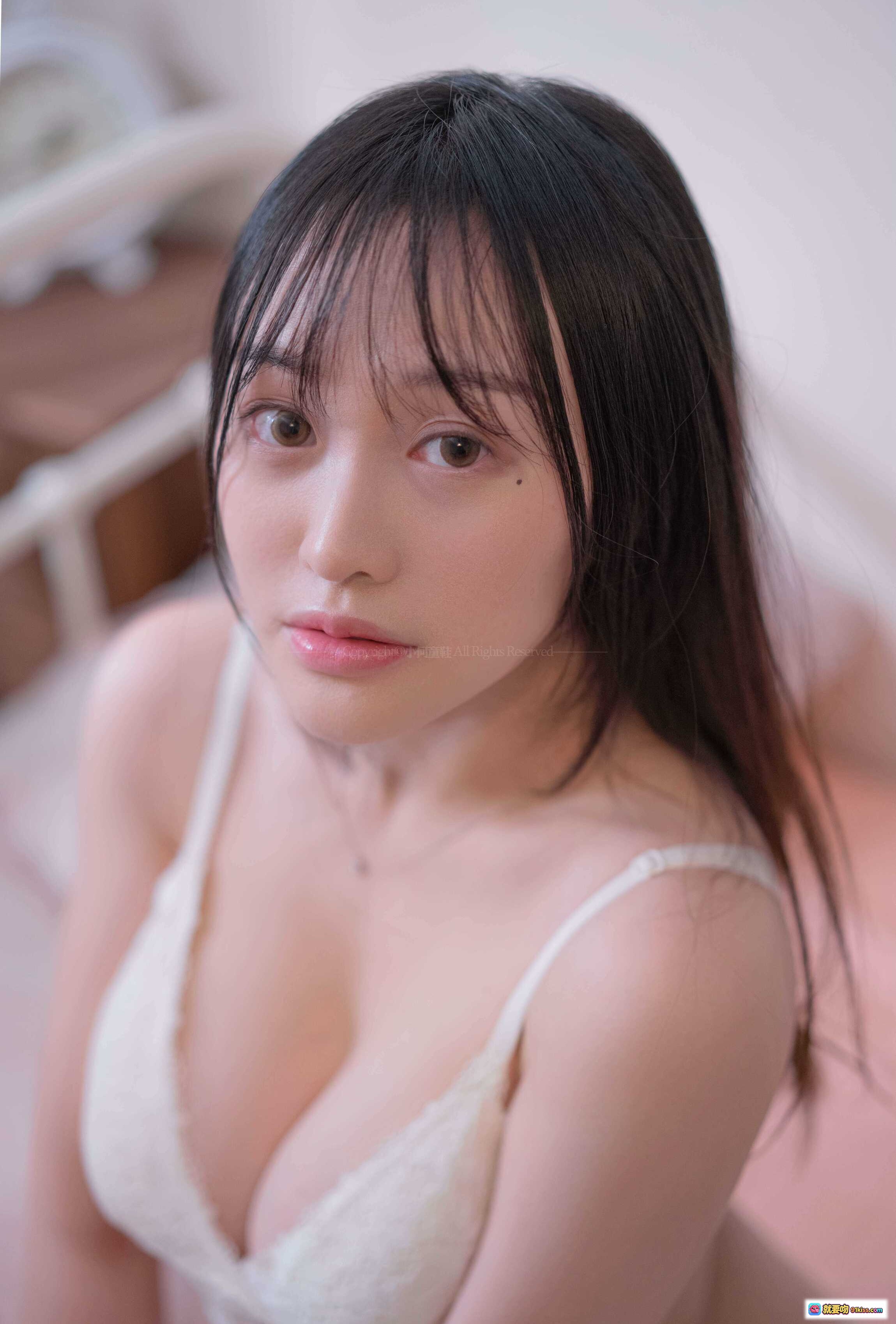 图片[6] - 脱尾巴Mizuki私房写真NO.003 | 白色蕾丝内衣床照 | 温柔少女风居家美拍 | 20P高清图集 - 就要吻