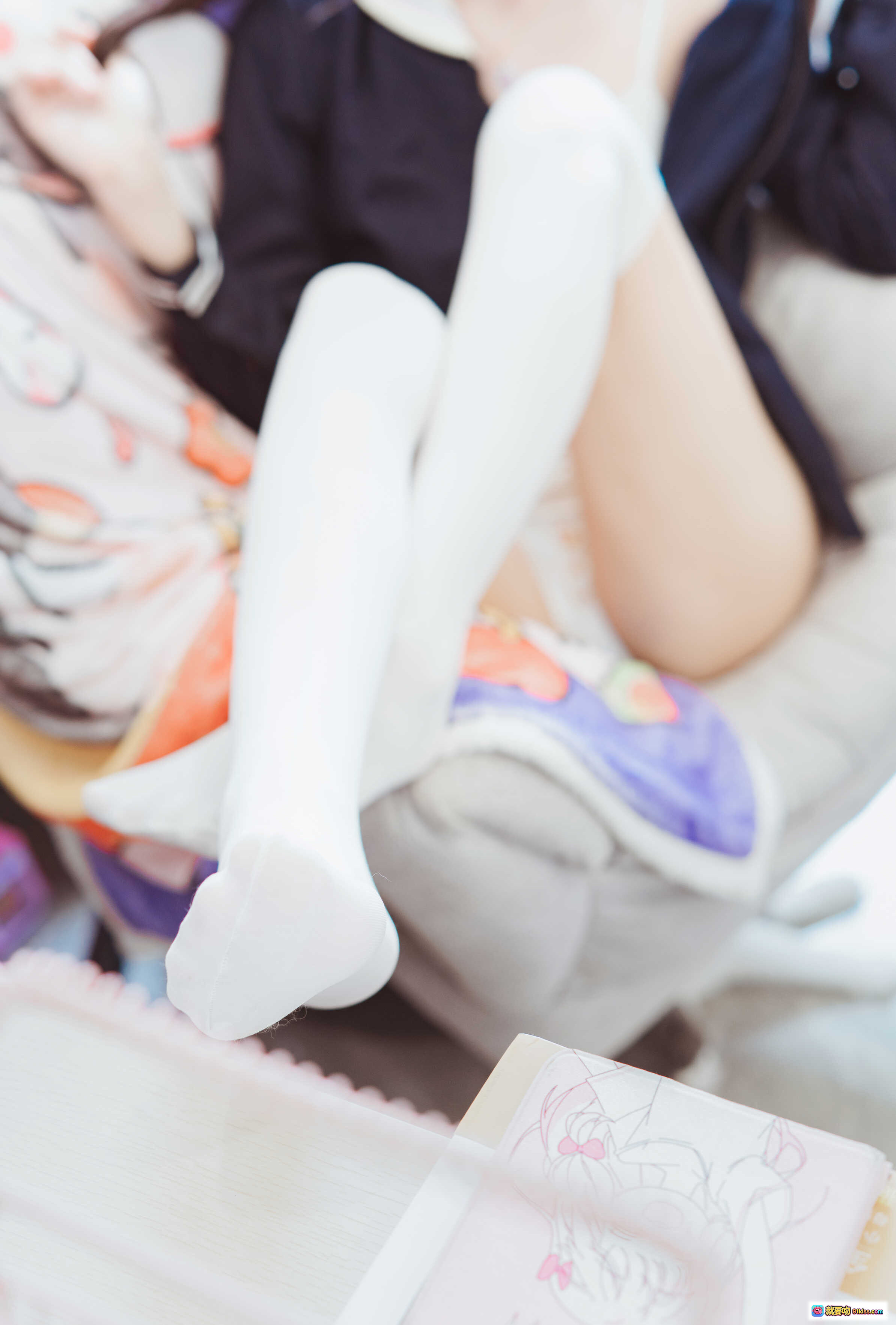 图片[7] - 桜桃喵云溪溪奶桃桃写真集95P1.66GB可爱少女黄帽白背心居家风萌系摄影 - 就要吻