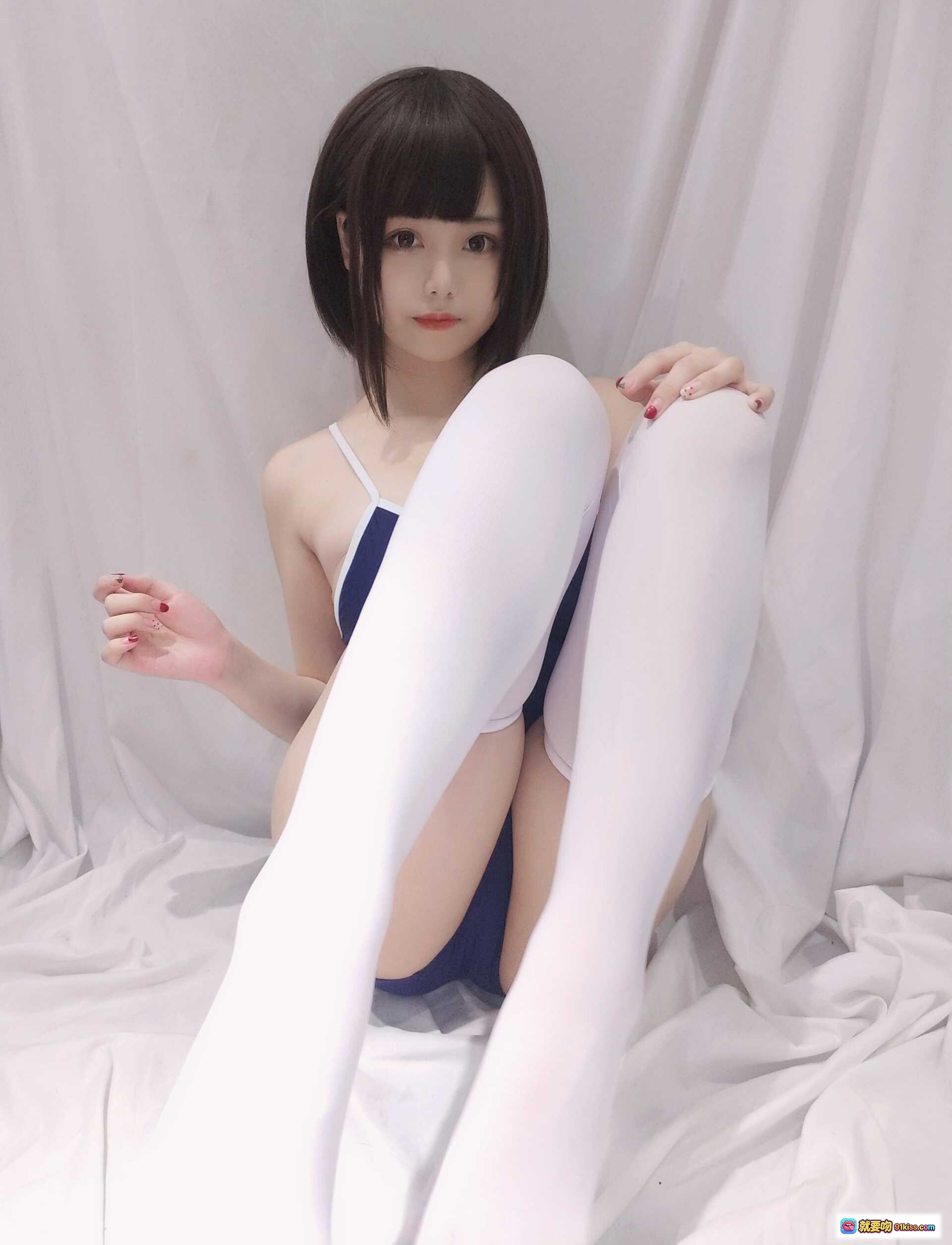 图片[8] - 蜜汁猫裘NO.040 JK少女死库水写真 白丝美腿清纯可爱 30P高清图集 - 就要吻