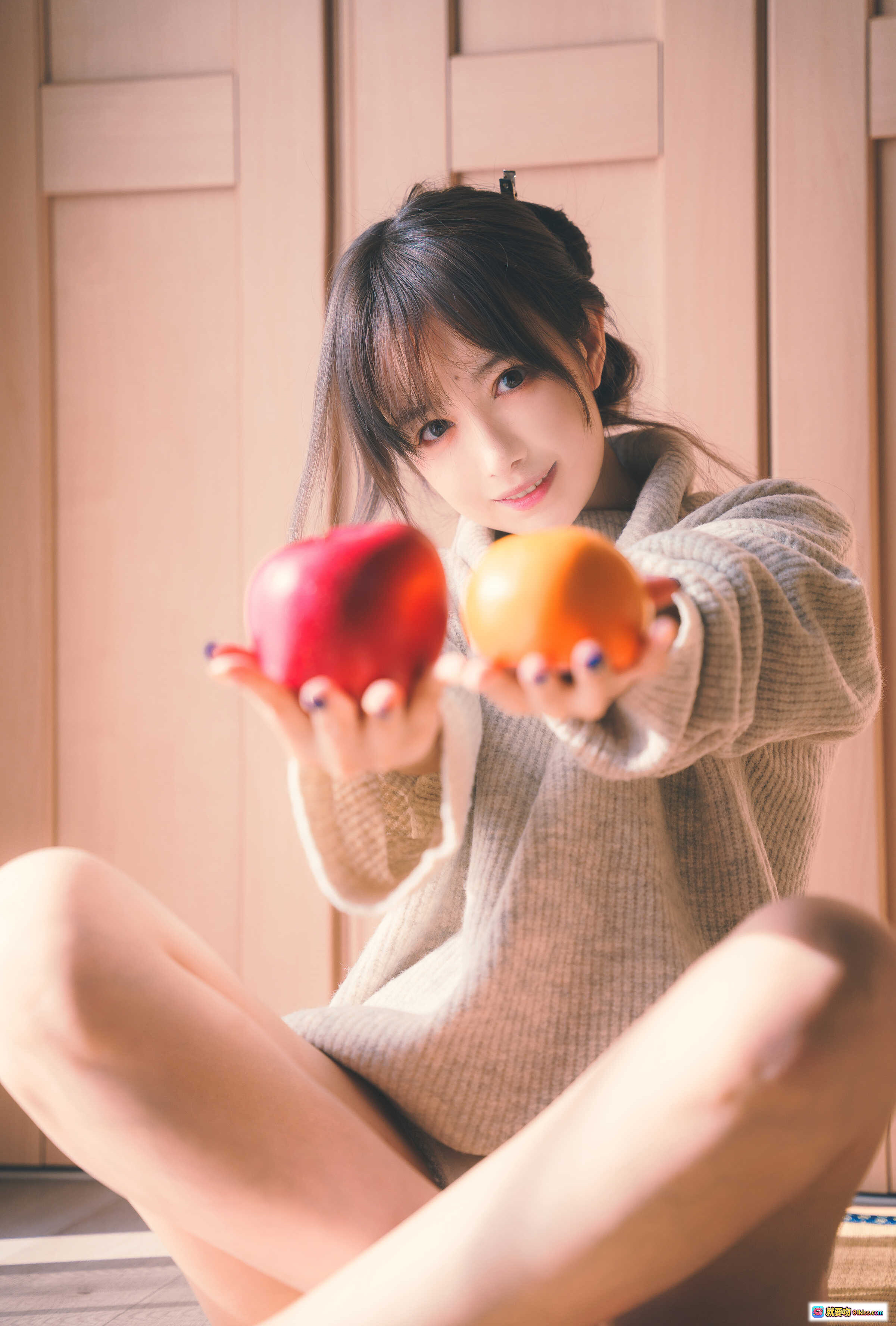 图片[2] - Shika小鹿鹿NO.078小鹿日和绘事空上册｜和风少女东京晴空塔写真｜彩色浴衣手持红伞｜日系唯美摄影20P - 就要吻