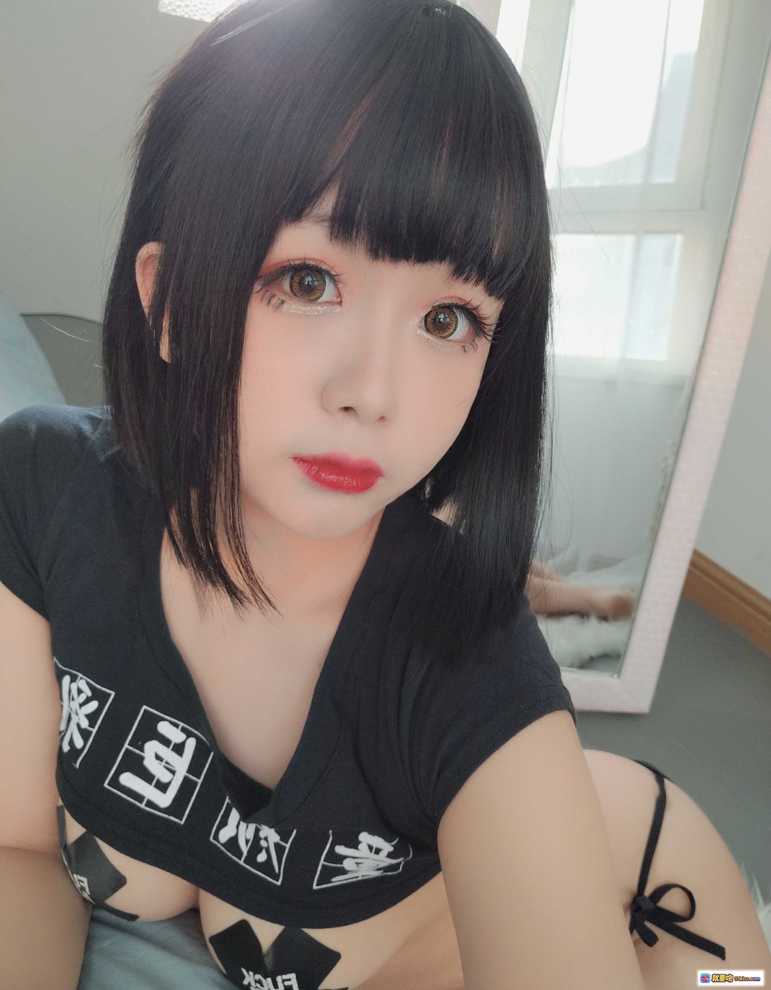 图片[3] - 日奈娇NO.015私服写真28P75MB 黑色比基尼美臀特写 甜美性感私房照 - 就要吻