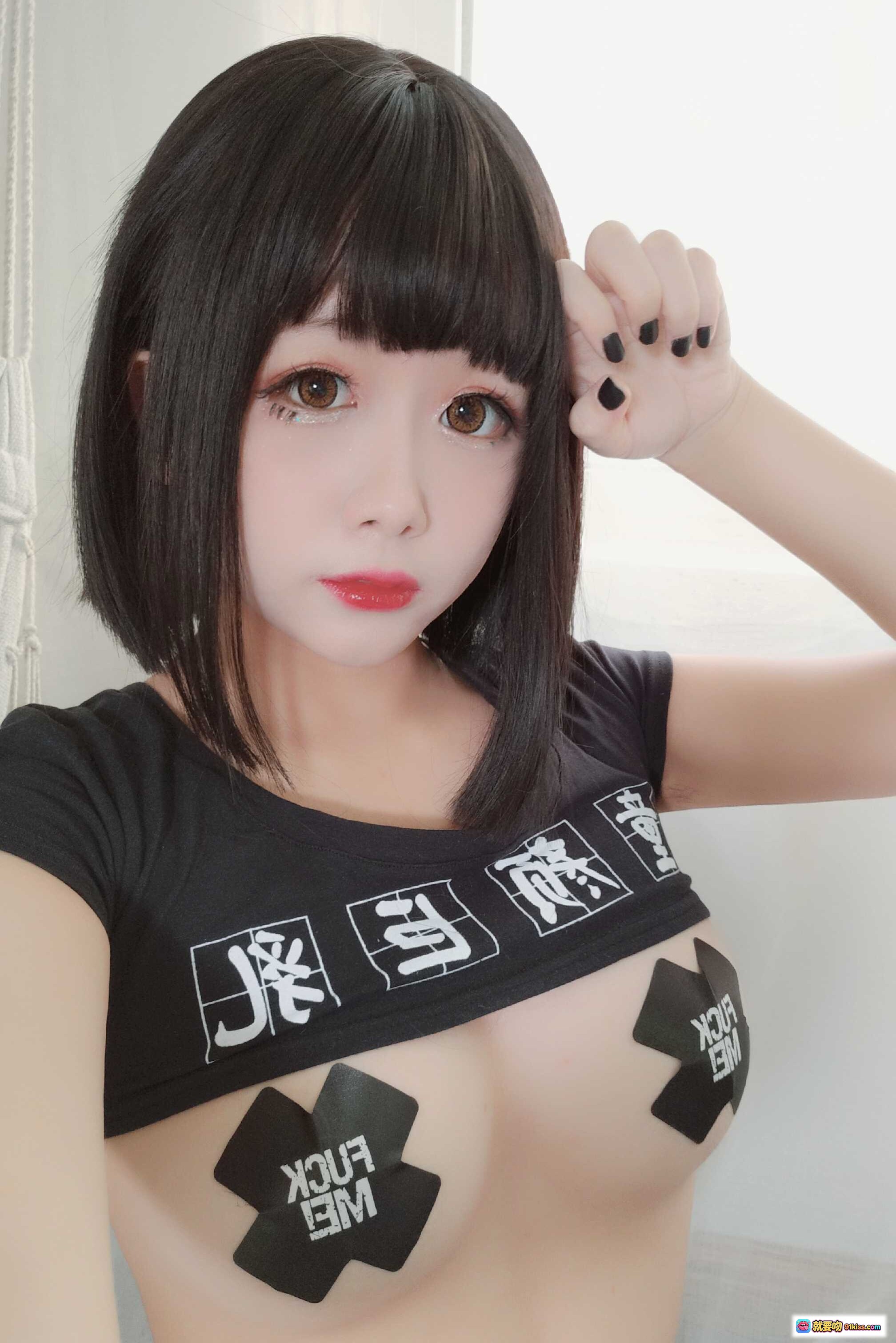 图片[7] - 日奈娇NO.015私服写真28P75MB 黑色比基尼美臀特写 甜美性感私房照 - 就要吻