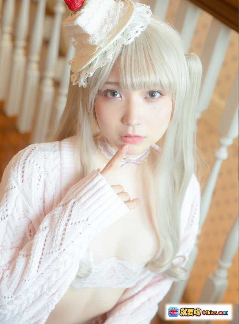 哈雷姆 あまつ様 フェチグラビア 聖女のフェティッシュ 美麗版 32P 白髪 ロリータ チョコレートケーキ ヘッドドレス 可愛い キャラクター コスプレ - 就要吻