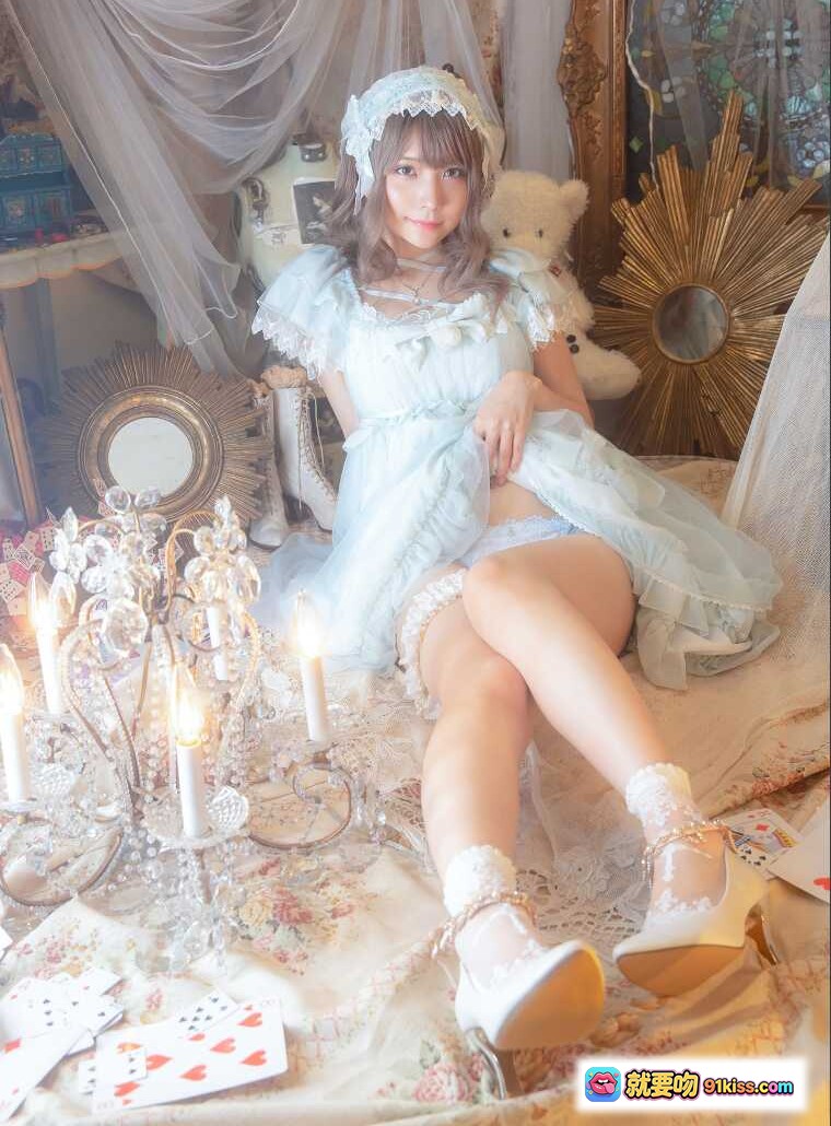 图片[10] - 哈雷姆 あまつ様 フェチグラビア 聖女のフェティッシュ 美麗版 32P 白髪 ロリータ チョコレートケーキ ヘッドドレス 可愛い キャラクター コスプレ - 就要吻